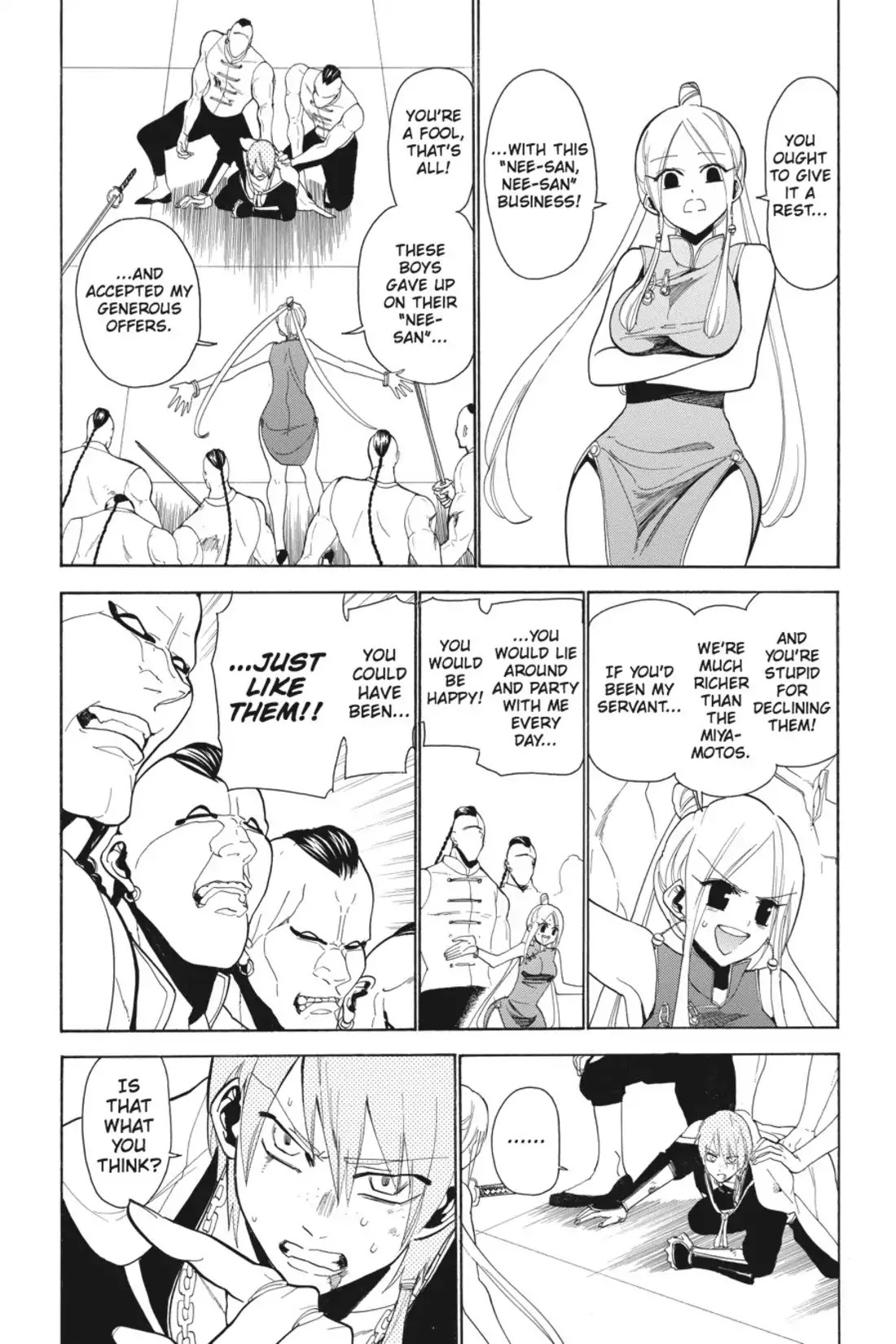 Sumomomo Momomo Chapter 38 page 8 - Chapter 38: Begging