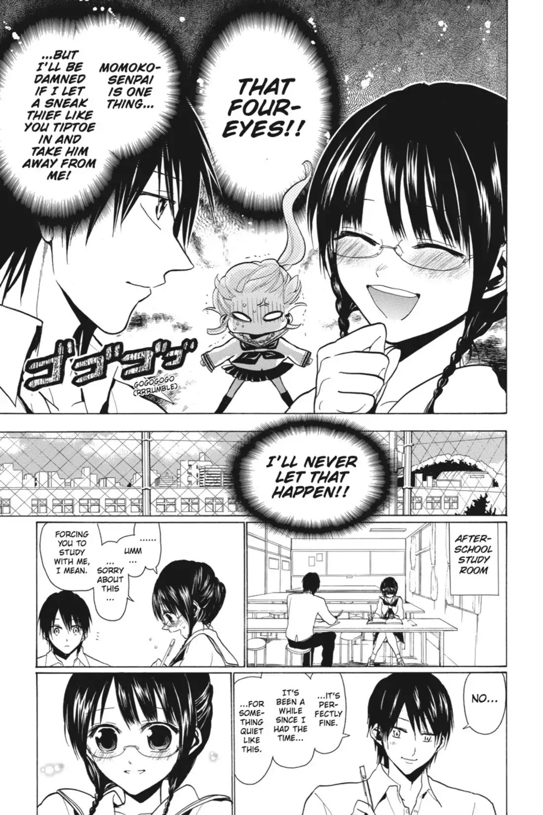 Sumomomo Momomo Chapter 46 page 7 - Chapter 46: Iroha vs. Class Rep