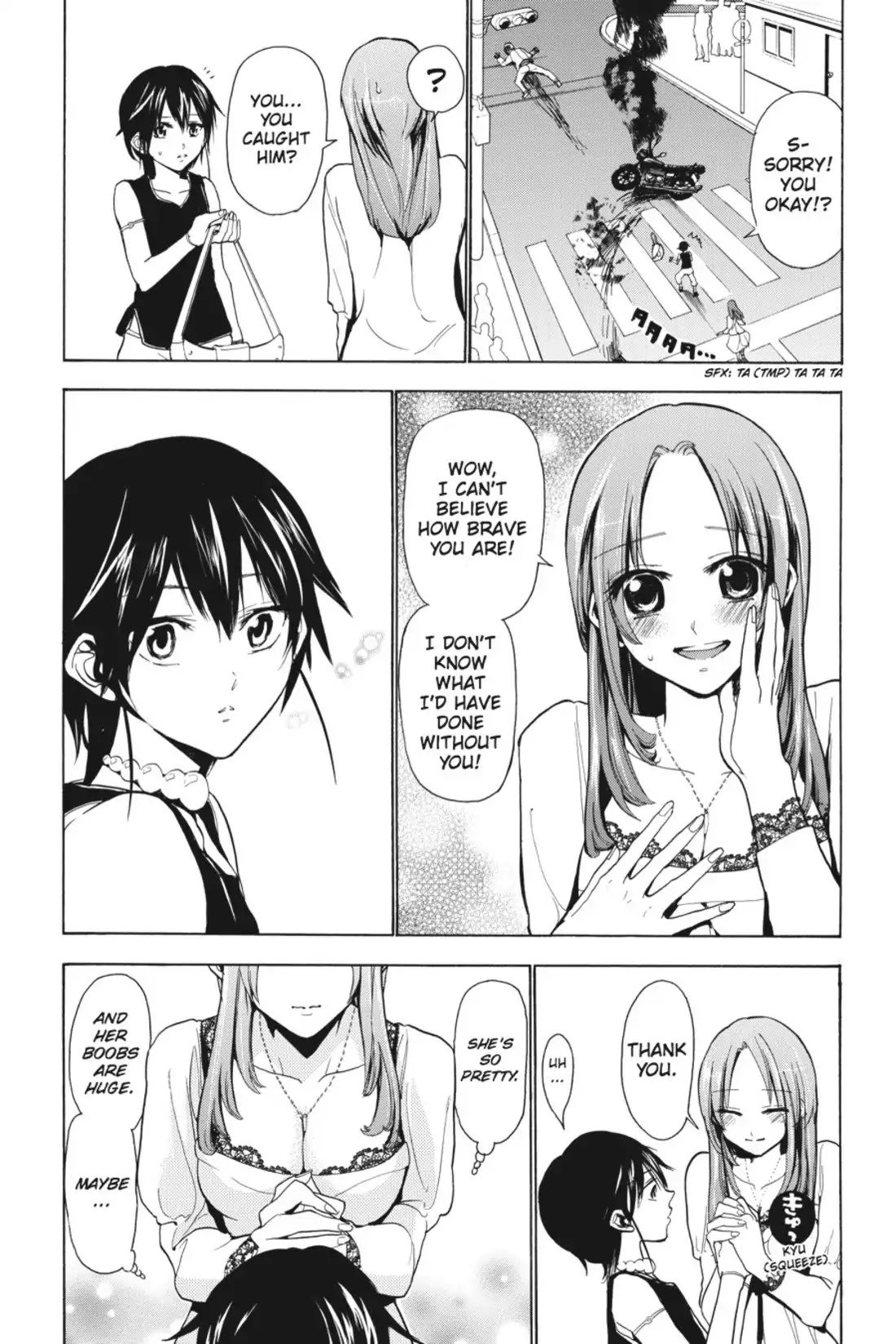 Sumomomo Momomo Chapter 48 page 13 - Chapter 48: Five Seconds Before a Kiss and a Crush