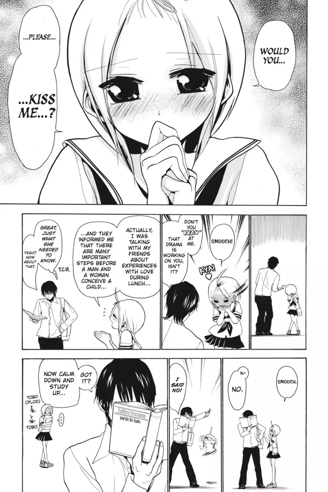 Sumomomo Momomo Chapter 48 page 20 - Chapter 48: Five Seconds Before a Kiss and a Crush