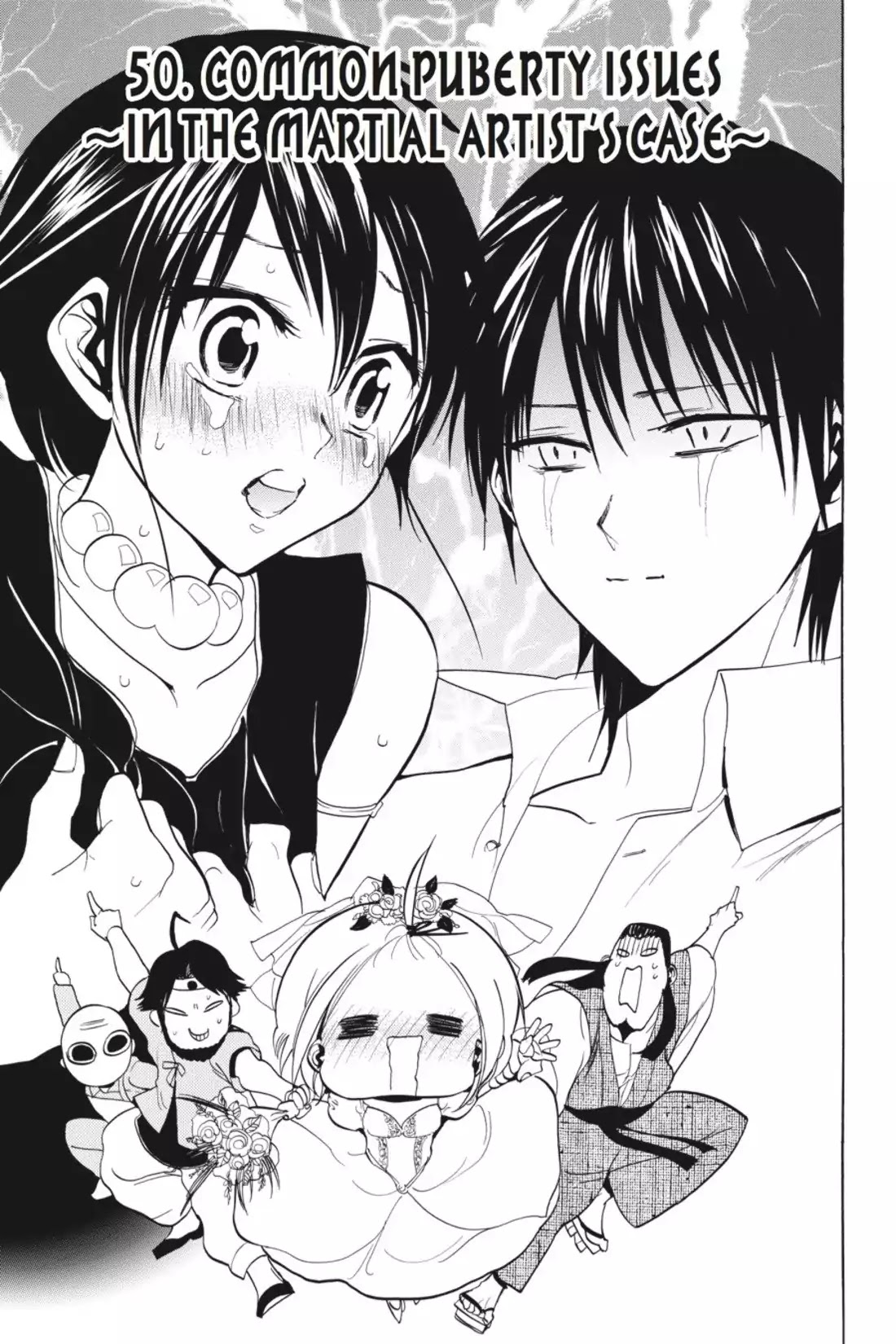 Sumomomo Momomo Chapter 50 page 1 - Chapter 50: Common Puberty Issues ~ In the Martial Artist's Case