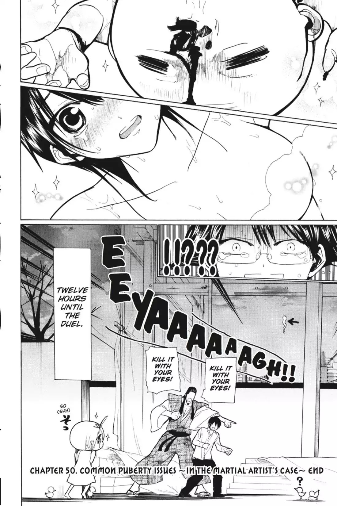 Sumomomo Momomo Chapter 50 page 25 - Chapter 50: Common Puberty Issues ~ In the Martial Artist's Case