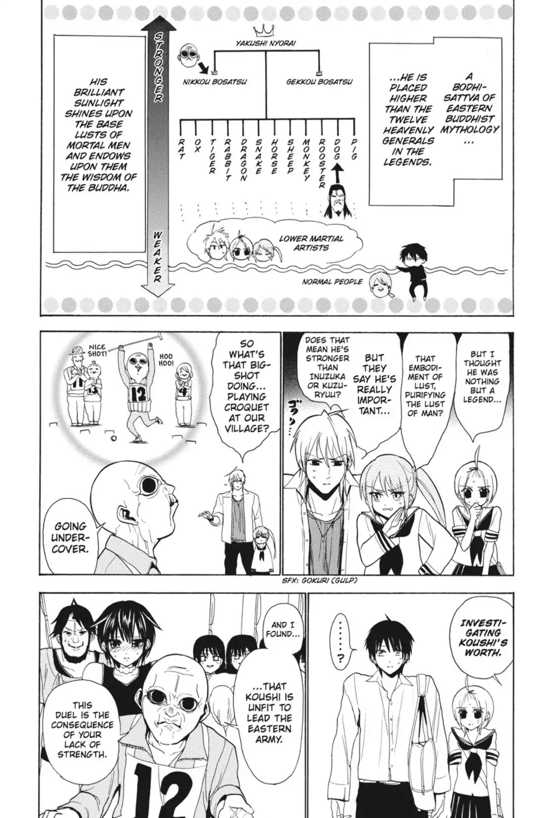 Sumomomo Momomo Chapter 50 page 4 - Chapter 50: Common Puberty Issues ~ In the Martial Artist's Case