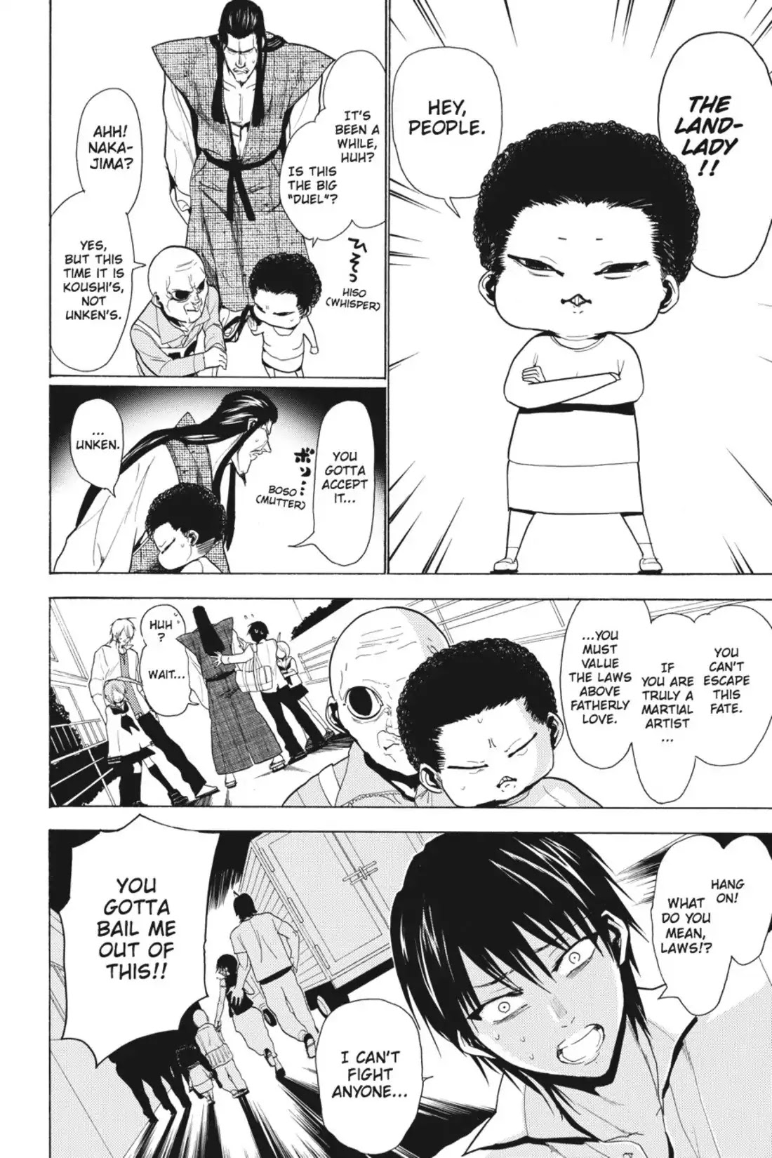 Sumomomo Momomo Chapter 50 page 6 - Chapter 50: Common Puberty Issues ~ In the Martial Artist's Case