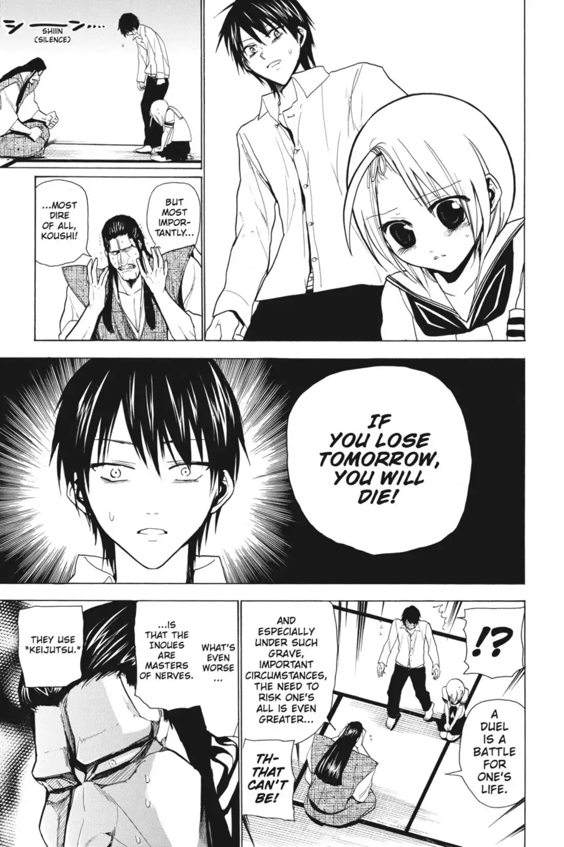Sumomomo Momomo Chapter 50 page 9 - Chapter 50: Common Puberty Issues ~ In the Martial Artist's Case