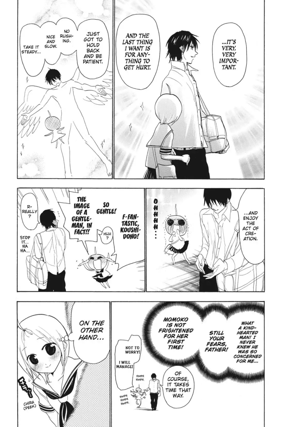 Sumomomo Momomo Chapter 53.5 page 11 - Vol.7 Special Chapter: Is the Day of Conception At Hand!?