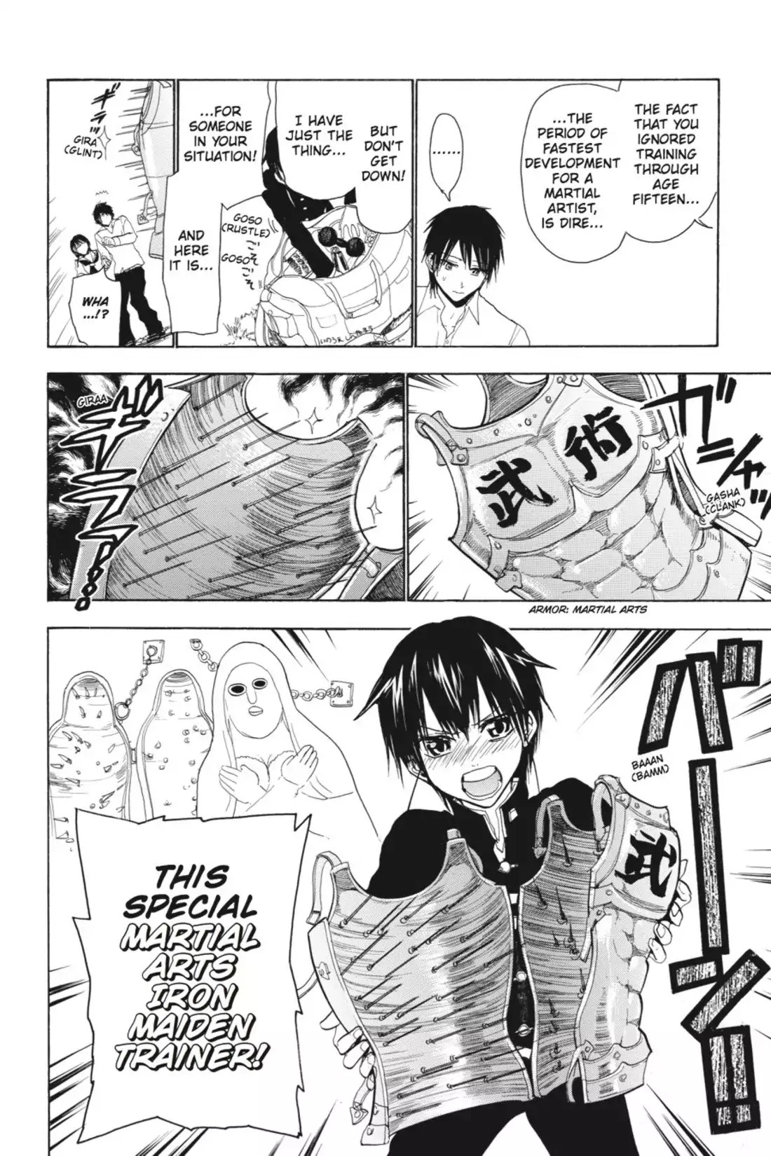 Sumomomo Momomo Chapter 57 page 12 - Chapter 57: Martial arts Iron Maiden Trainer