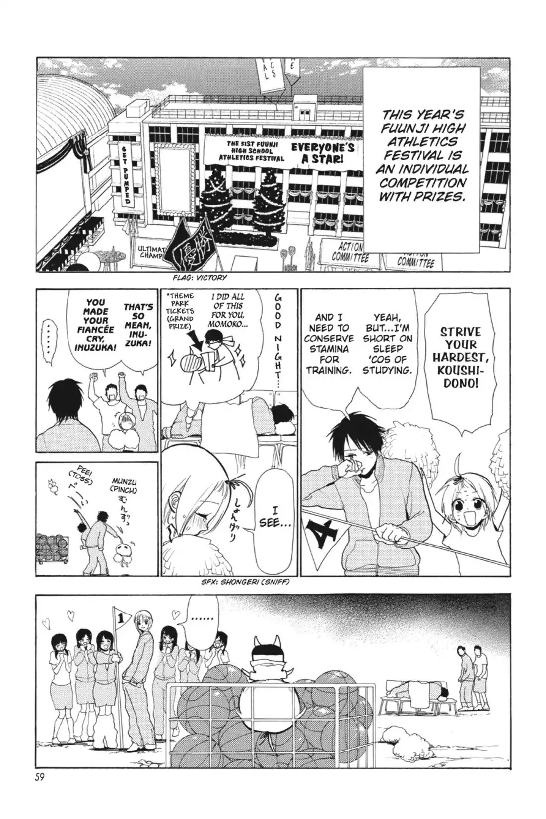Sumomomo Momomo Chapter 64 page 1 - Chapter 64: The Athletics Festival (2) "You have Always Been My __"