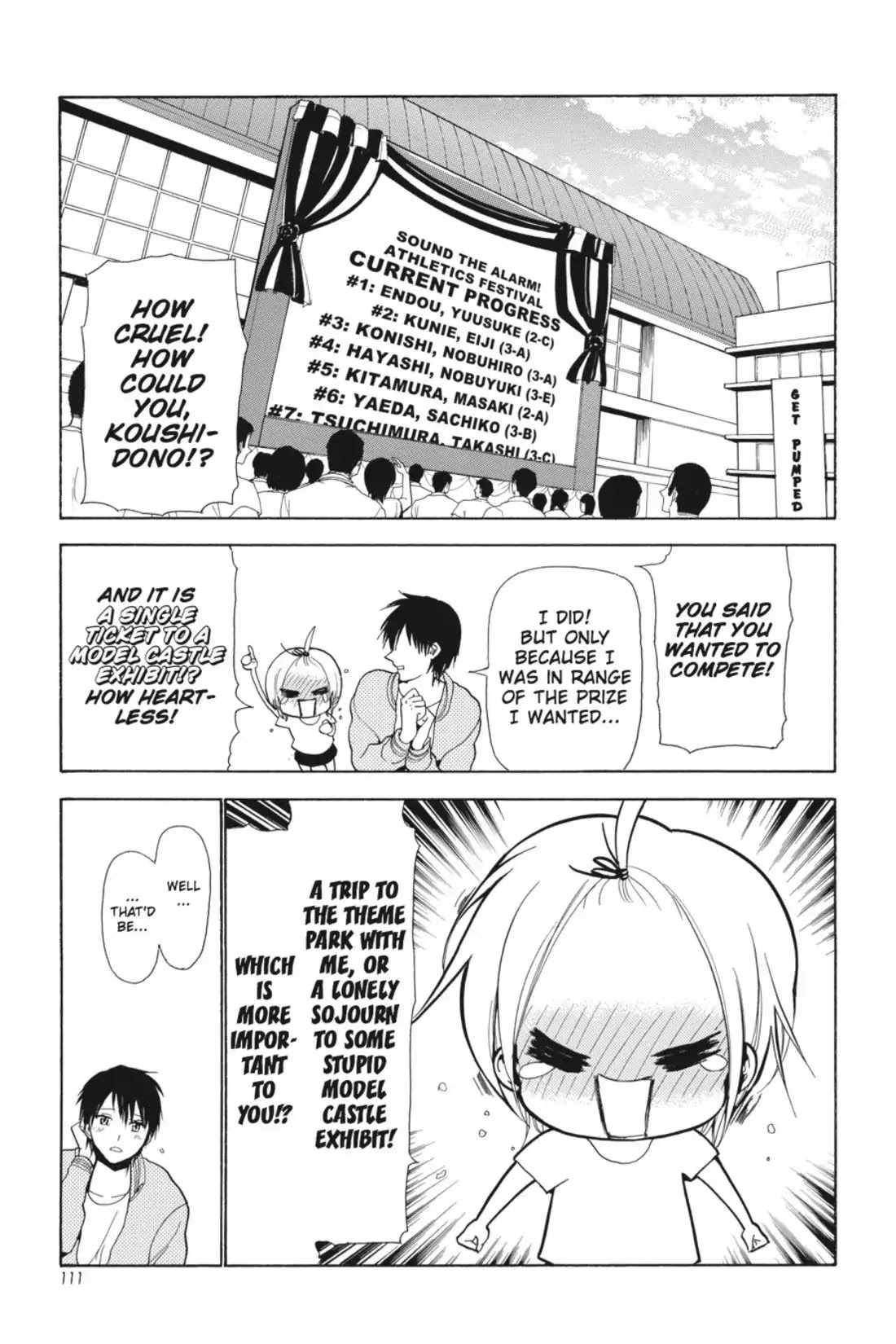 Sumomomo Momomo Chapter 66 page 1 - Chapter 66: The Athletics Festival (4) "Just Started martial Arts"