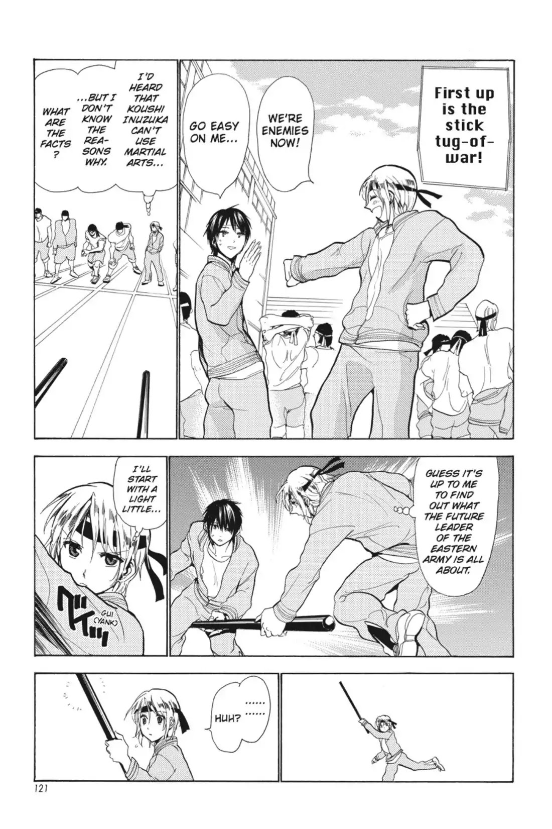 Sumomomo Momomo Chapter 66 page 11 - Chapter 66: The Athletics Festival (4) "Just Started martial Arts"