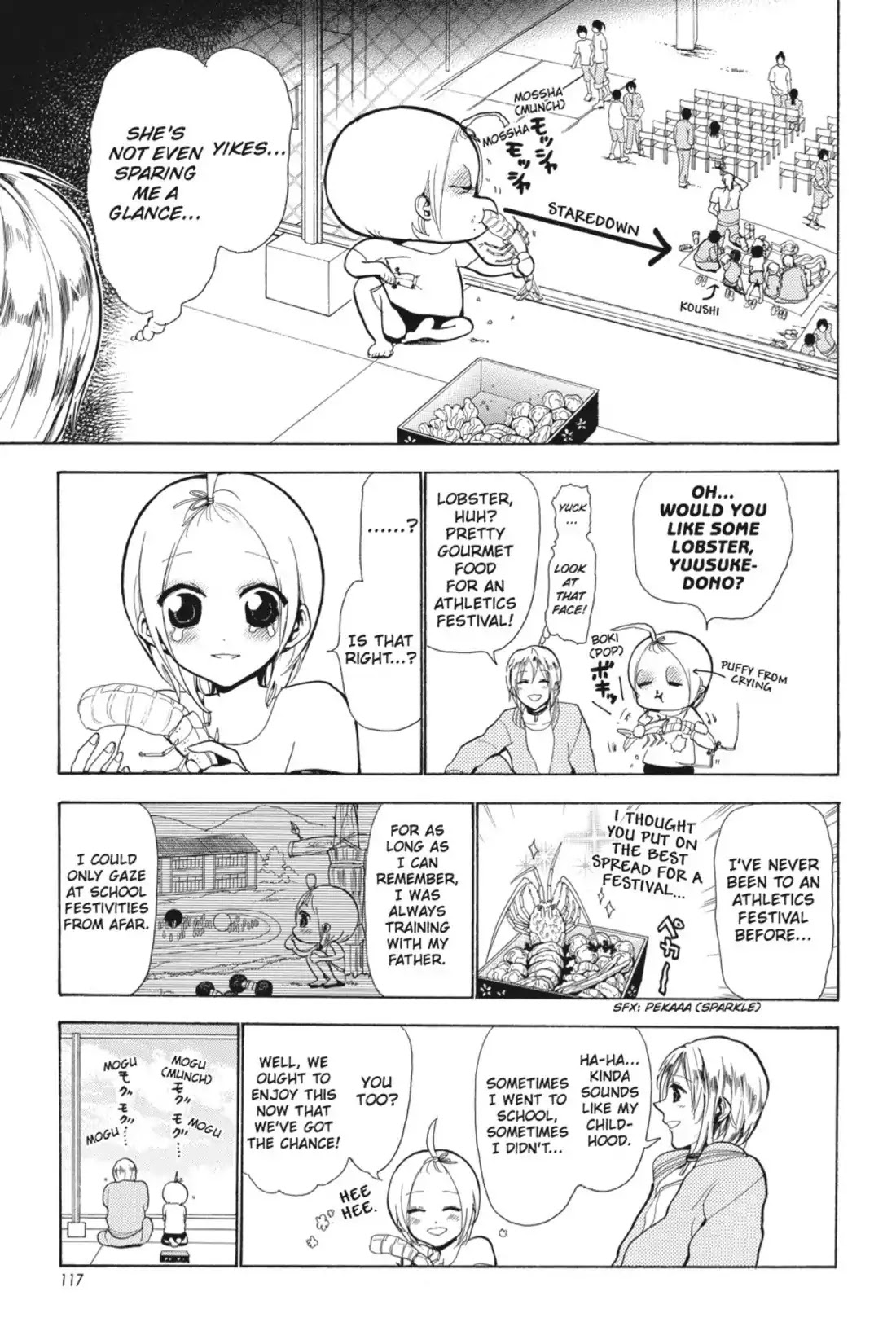 Sumomomo Momomo Chapter 66 page 7 - Chapter 66: The Athletics Festival (4) "Just Started martial Arts"