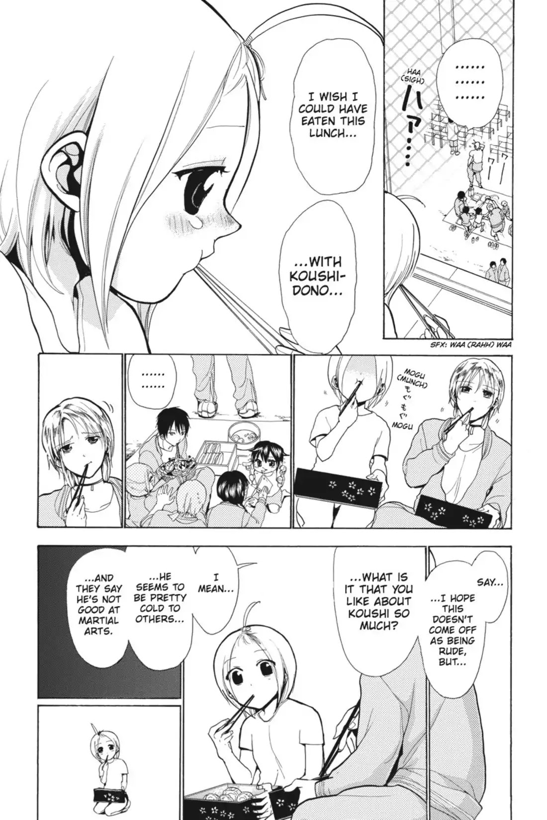 Sumomomo Momomo Chapter 66 page 8 - Chapter 66: The Athletics Festival (4) "Just Started martial Arts"