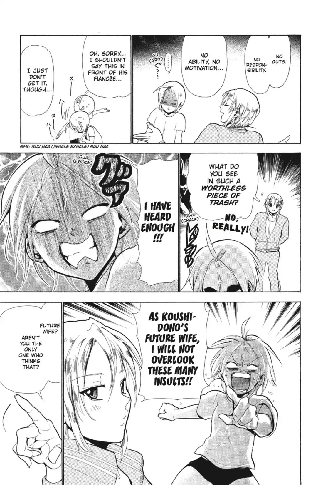 Sumomomo Momomo Chapter 67 page 11 - Chapter 67: The Athletics Festival (5) "Koushi Inuzuka at the Level of a Five-Year-Old"