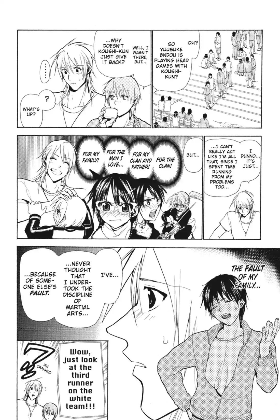 Sumomomo Momomo Chapter 67 page 16 - Chapter 67: The Athletics Festival (5) "Koushi Inuzuka at the Level of a Five-Year-Old"