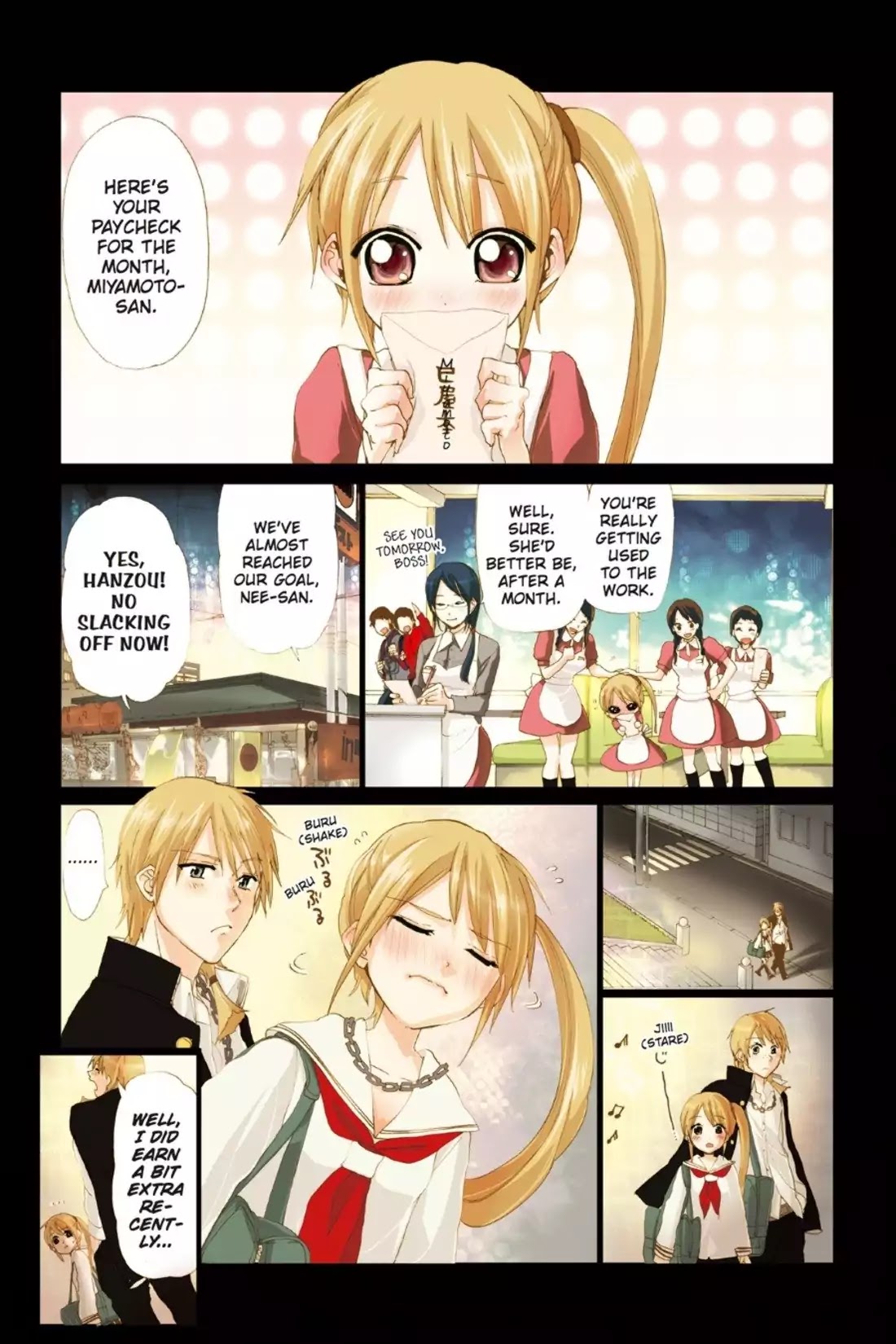 Sumomomo Momomo Chapter 70 page 1 - Chapter 70: Stalking Double Date