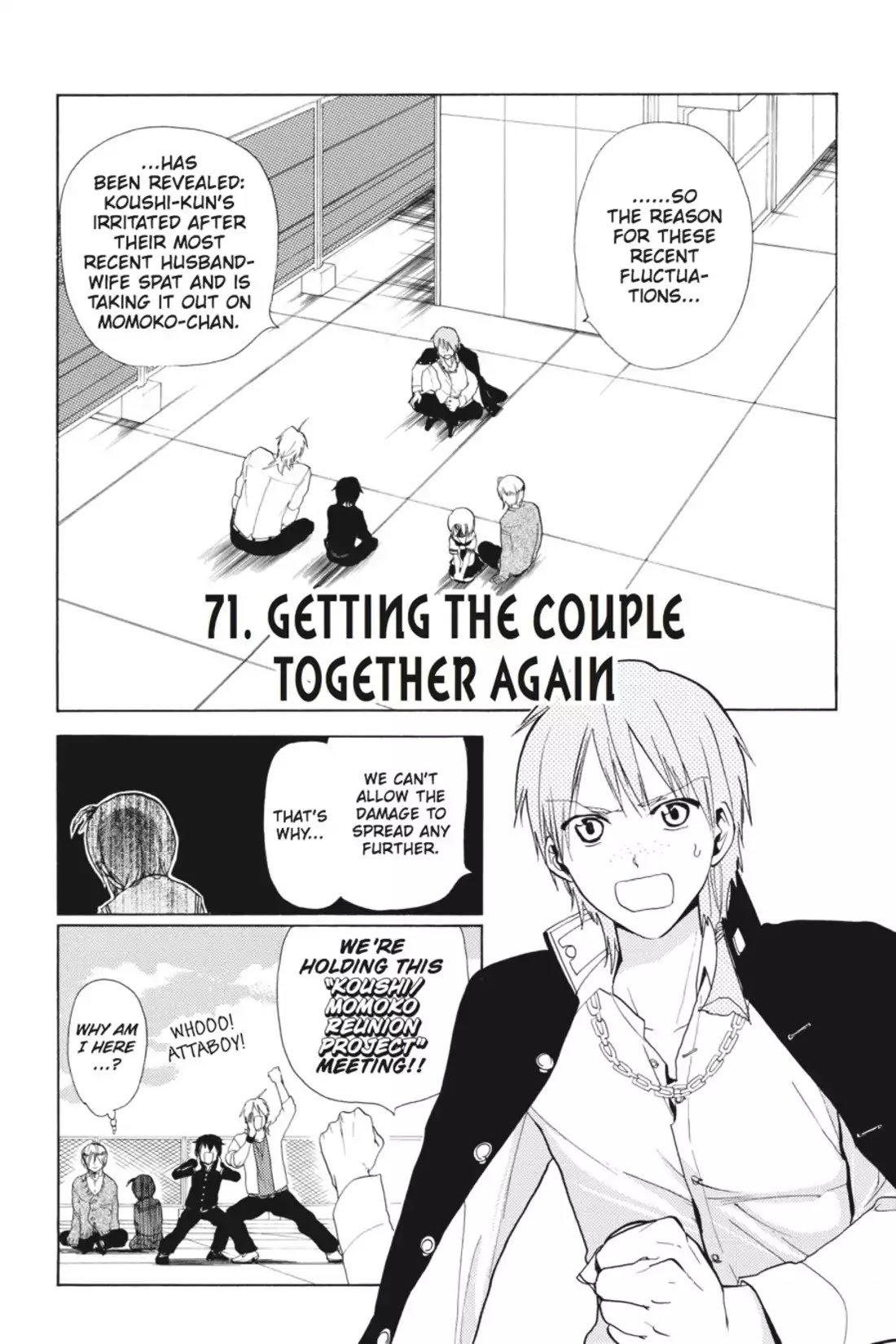 Sumomomo Momomo Chapter 71 page 3 - Chapter 71: Getting the Couple Together Again