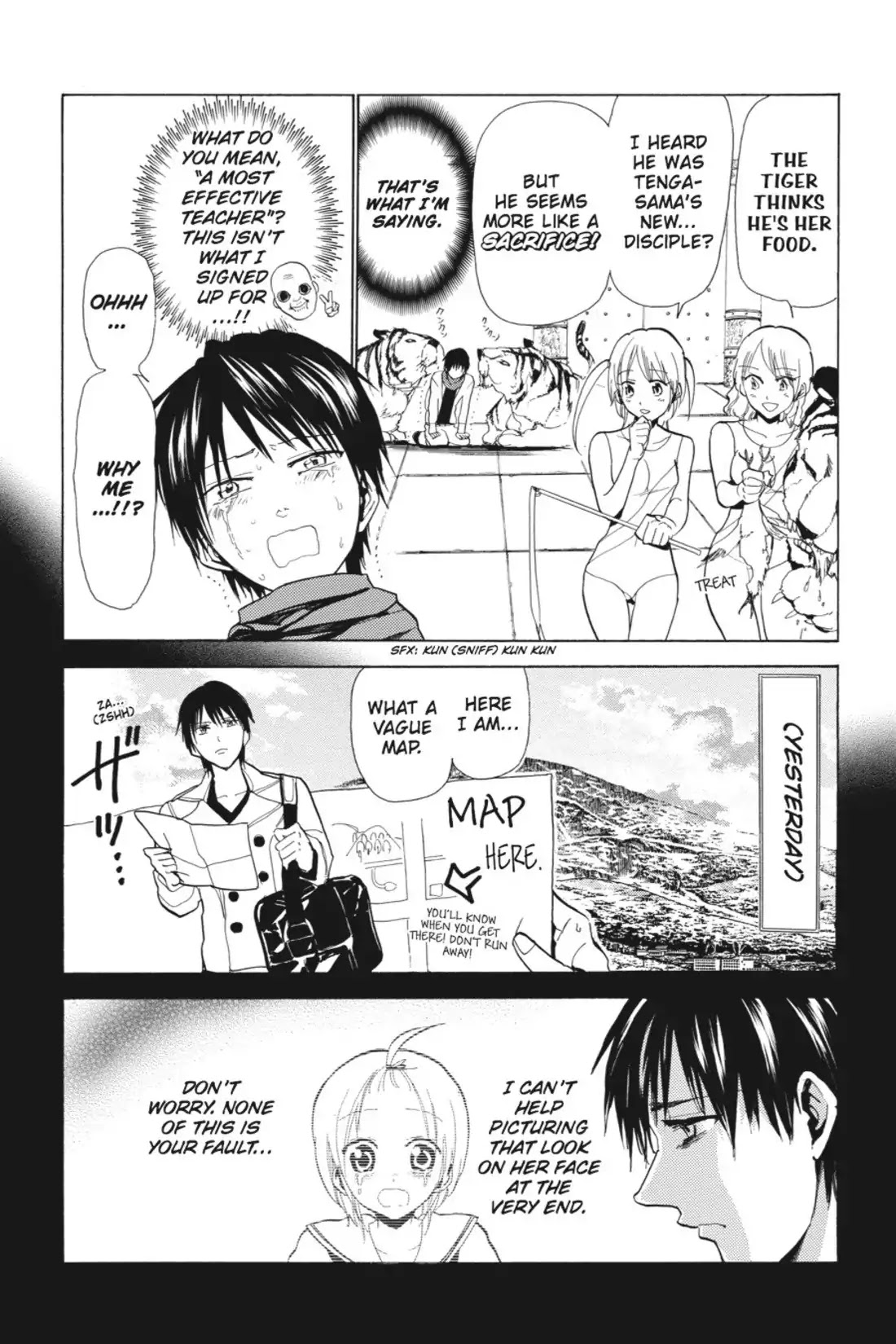 Sumomomo Momomo Chapter 73 page 5 - Chapter 73: Tora Tora Tora! ~Return of the Tiger's Training~