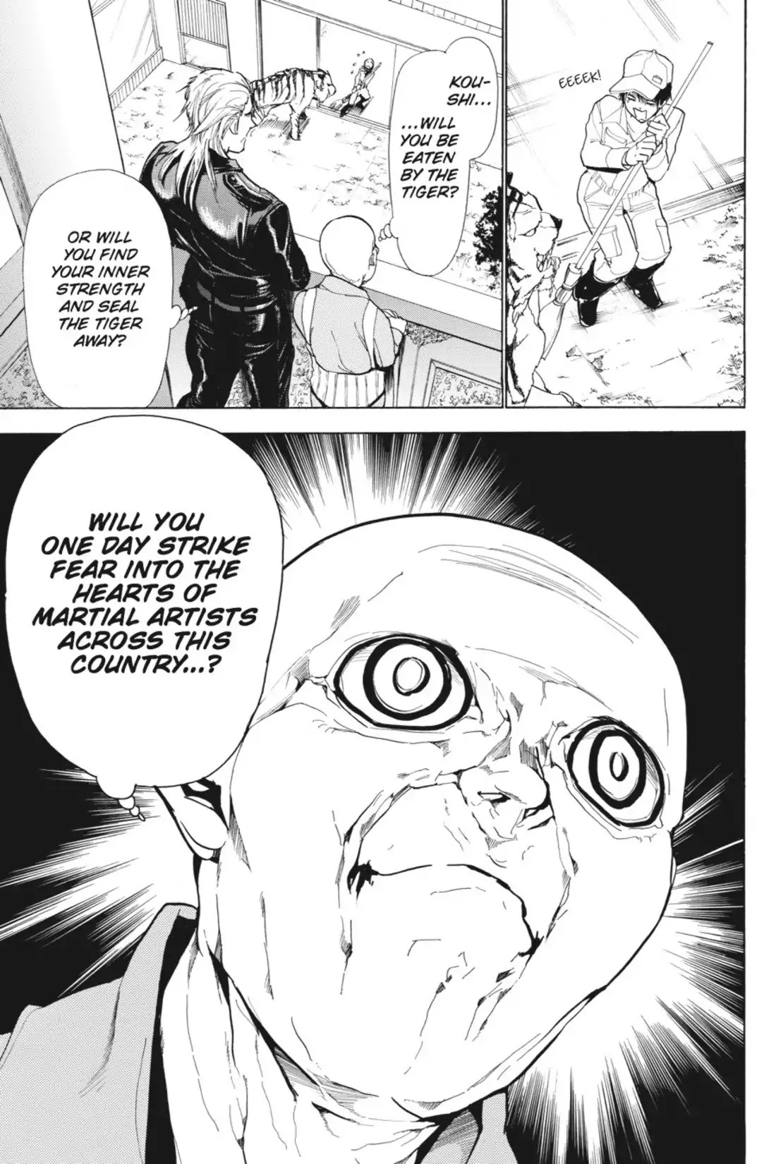 Sumomomo Momomo Chapter 74 page 7 - Chapter 74: Koushi Inuzuka, Martial Artist