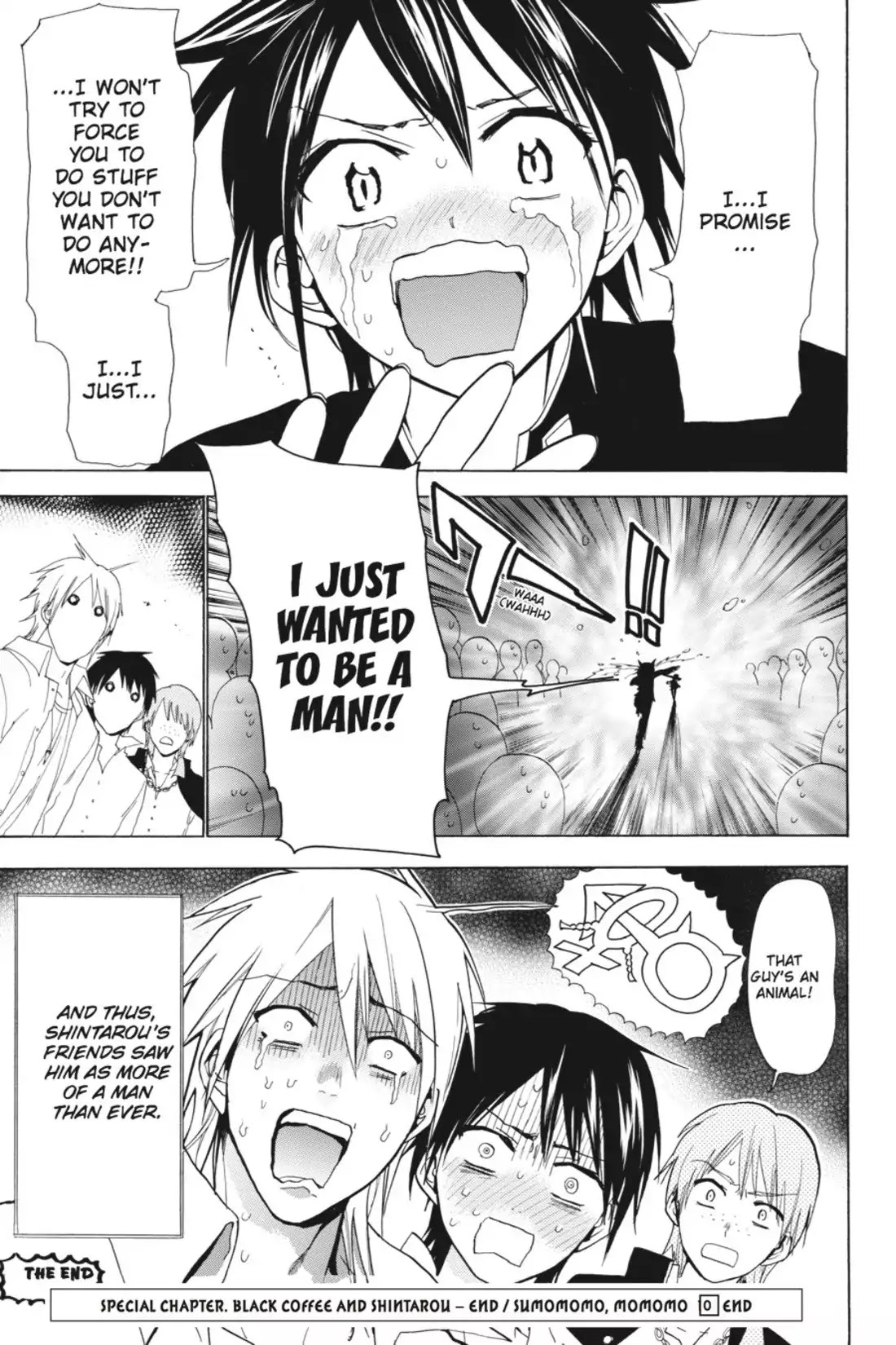 Sumomomo Momomo Chapter 76.5 page 19 - Vol.10 Special Chapter: Black Coffee and Shintarou