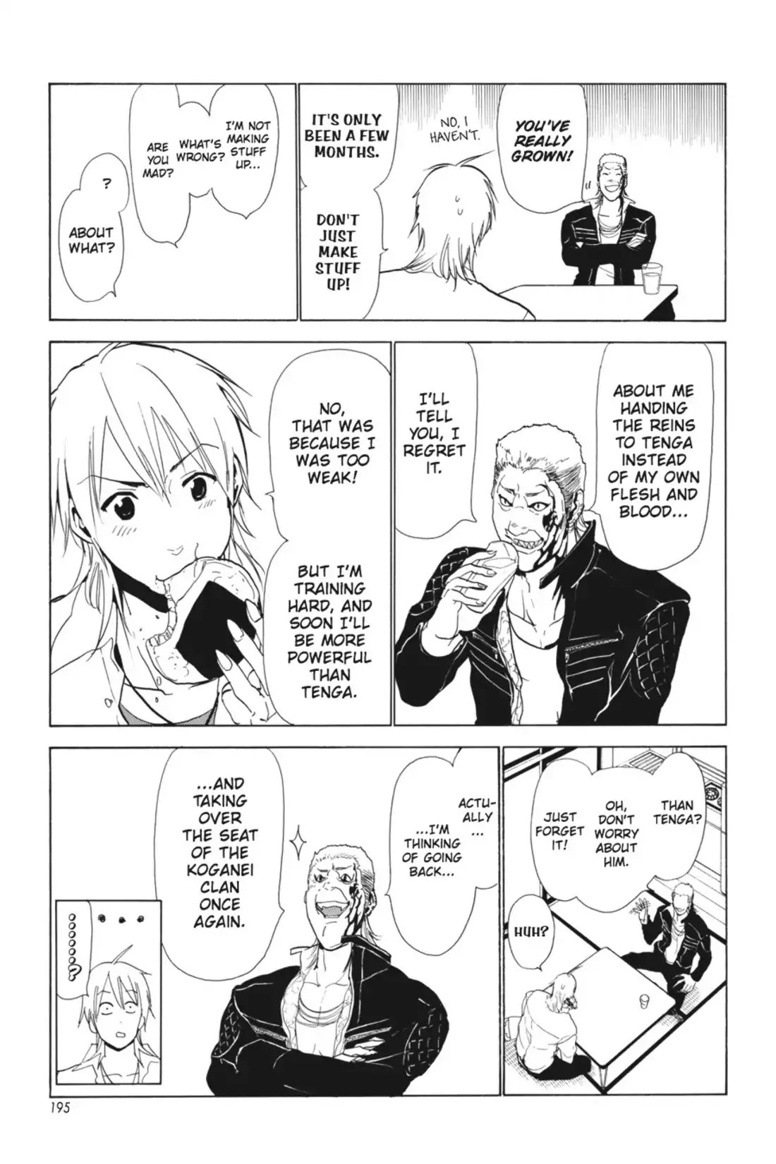 Sumomomo Momomo Chapter 76 page 11 - Chapter 76: The Plot to Defeat the Dog and Dragon Begins