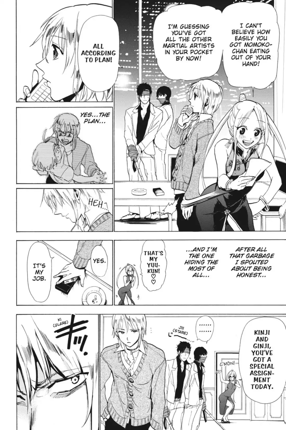 Sumomomo Momomo Chapter 76 page 4 - Chapter 76: The Plot to Defeat the Dog and Dragon Begins