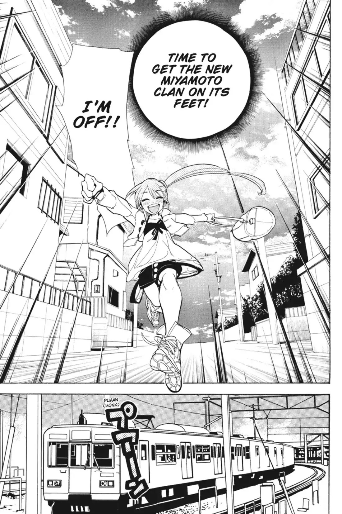 Sumomomo Momomo Chapter 77 page 12 - Chapter 77: The new Miyamoto Clan