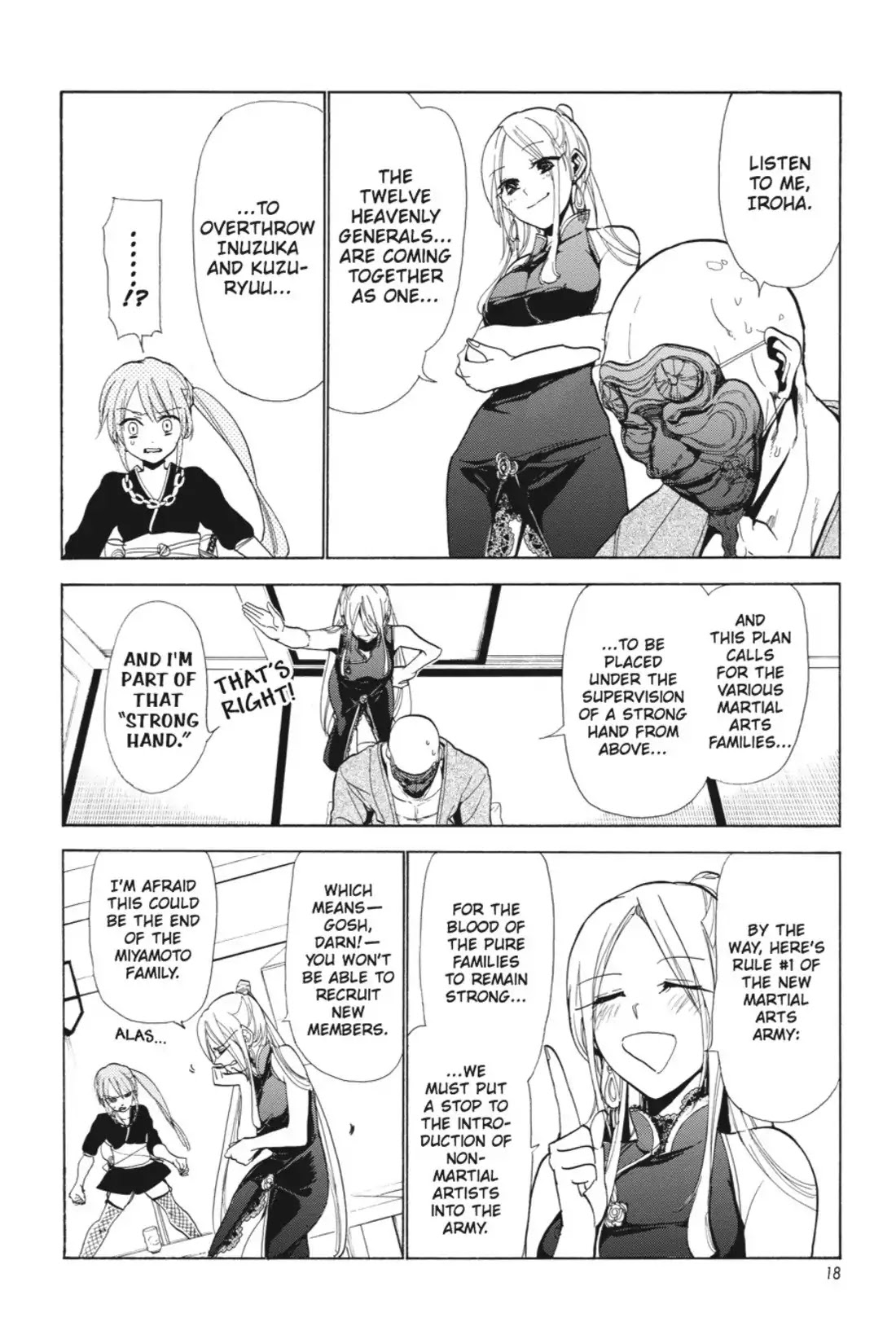 Sumomomo Momomo Chapter 77 page 19 - Chapter 77: The new Miyamoto Clan