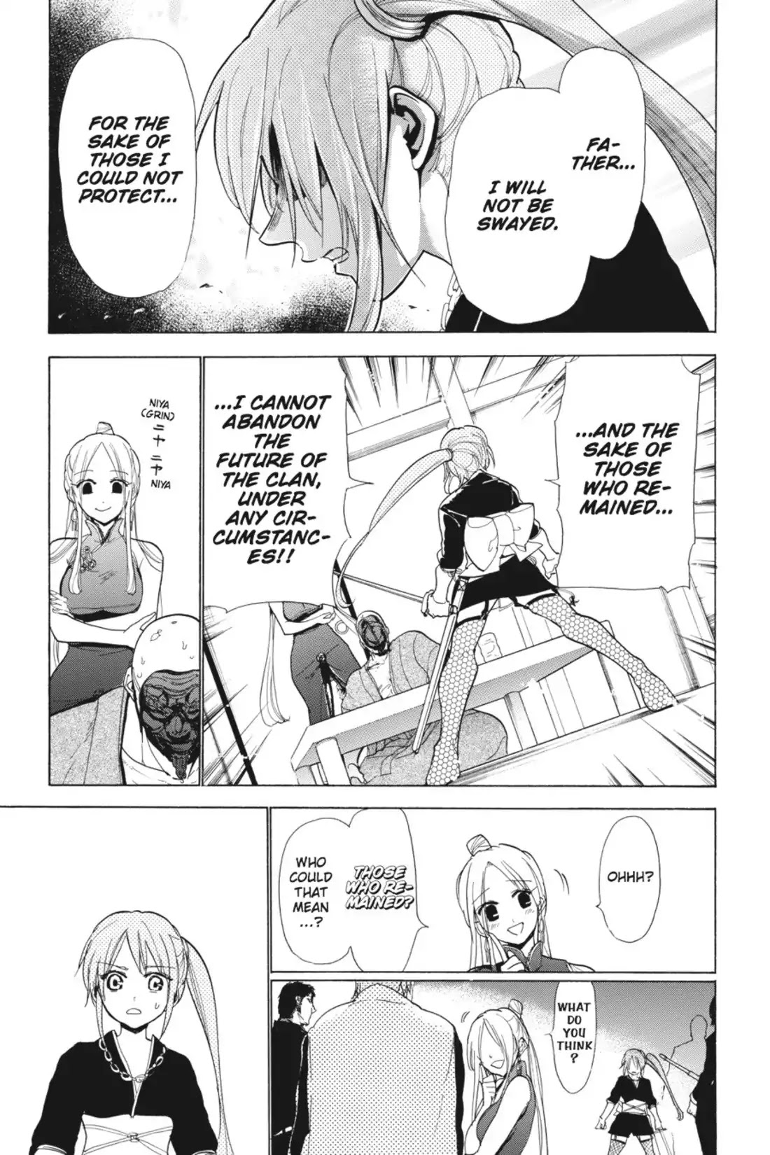 Sumomomo Momomo Chapter 77 page 22 - Chapter 77: The new Miyamoto Clan