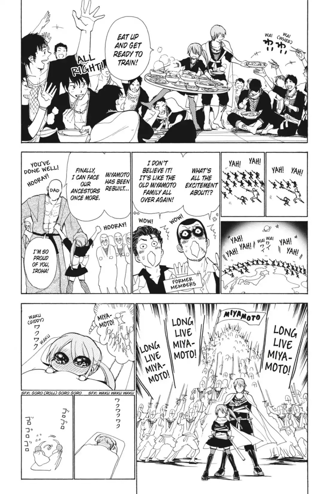 Sumomomo Momomo Chapter 77 page 8 - Chapter 77: The new Miyamoto Clan