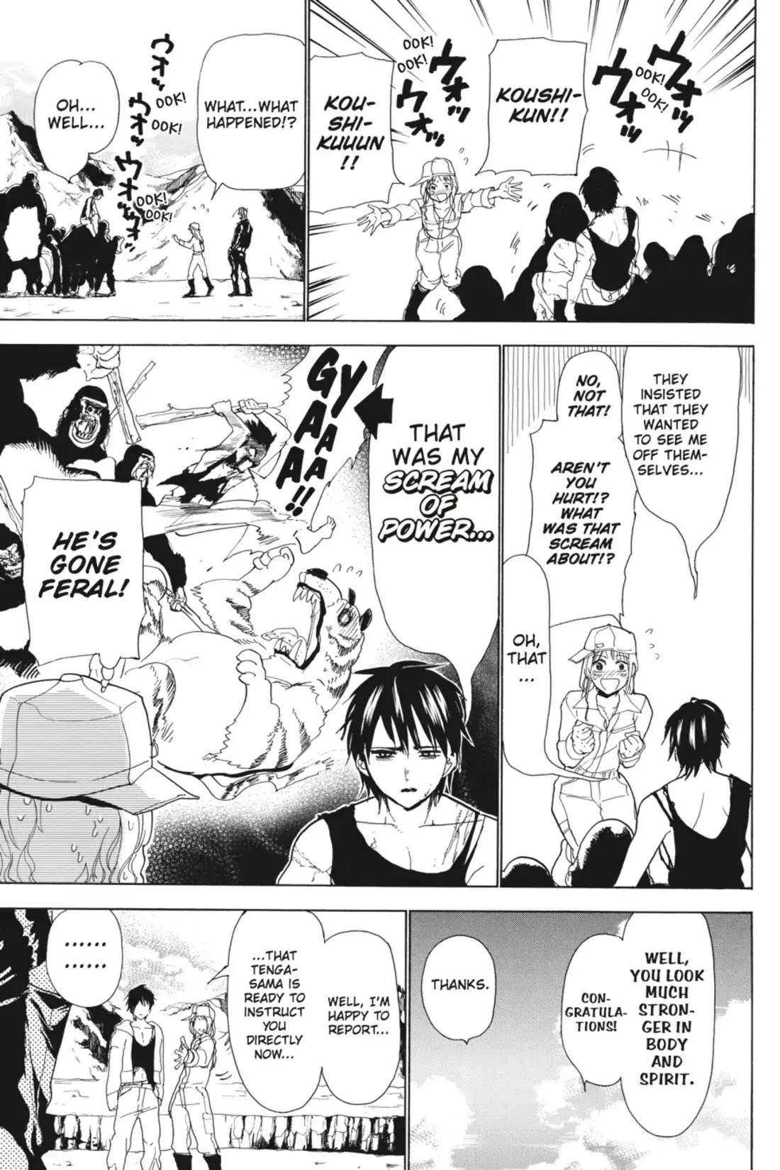 Sumomomo Momomo Chapter 78 page 22 - Chapter 78: Kouzan, King of the Jungle
