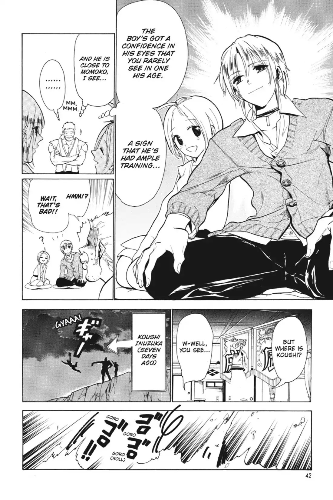 Sumomomo Momomo Chapter 78 page 9 - Chapter 78: Kouzan, King of the Jungle