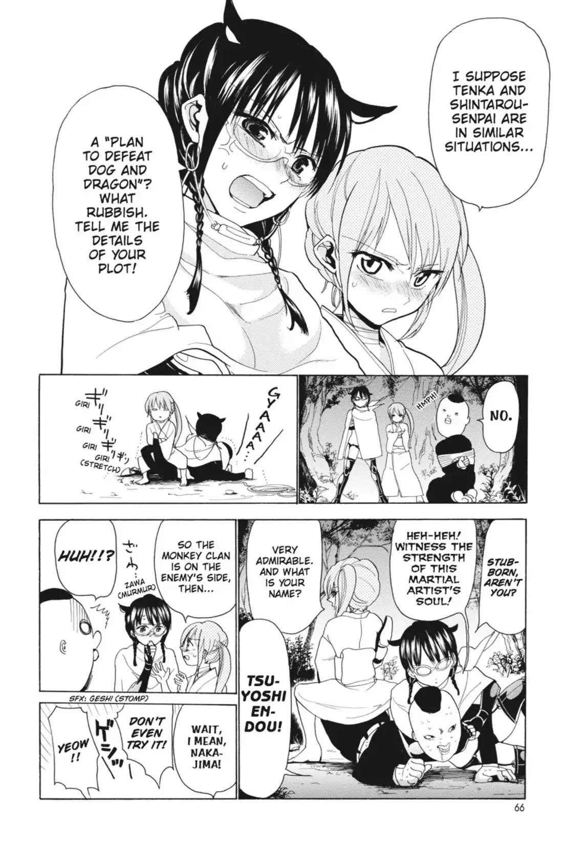 Sumomomo Momomo Chapter 79 page 10 - Chapter 79: You Are Very Rude for a Hanzou