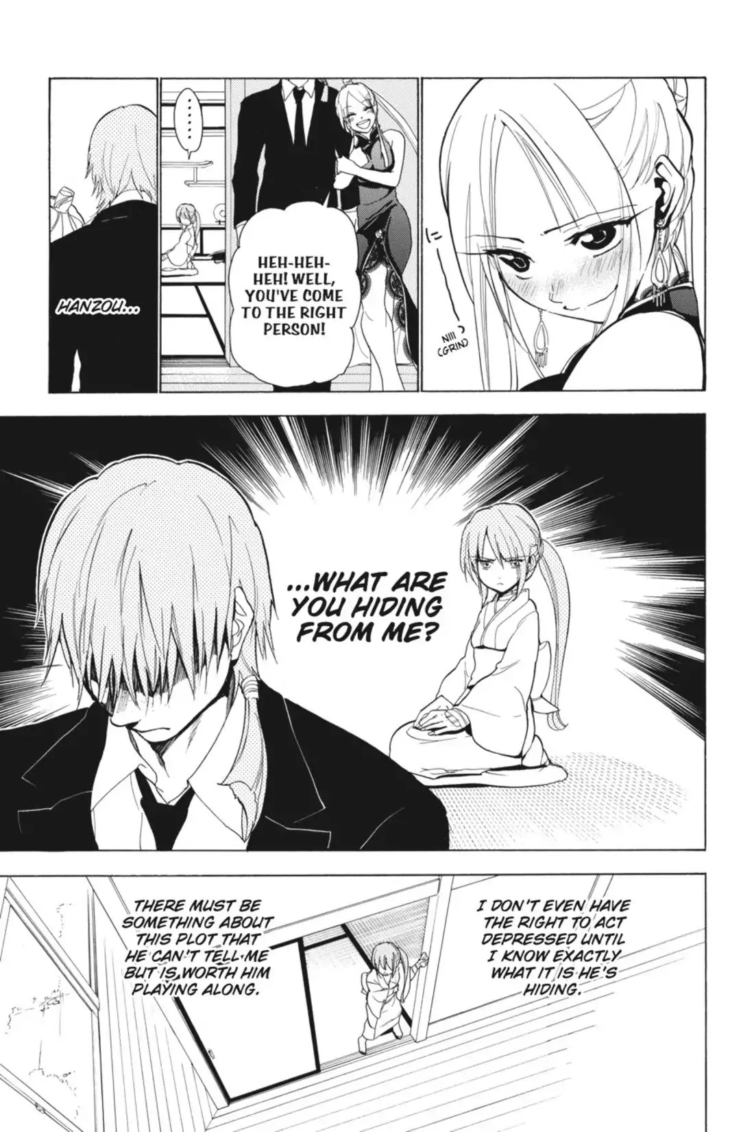 Sumomomo Momomo Chapter 79 page 5 - Chapter 79: You Are Very Rude for a Hanzou