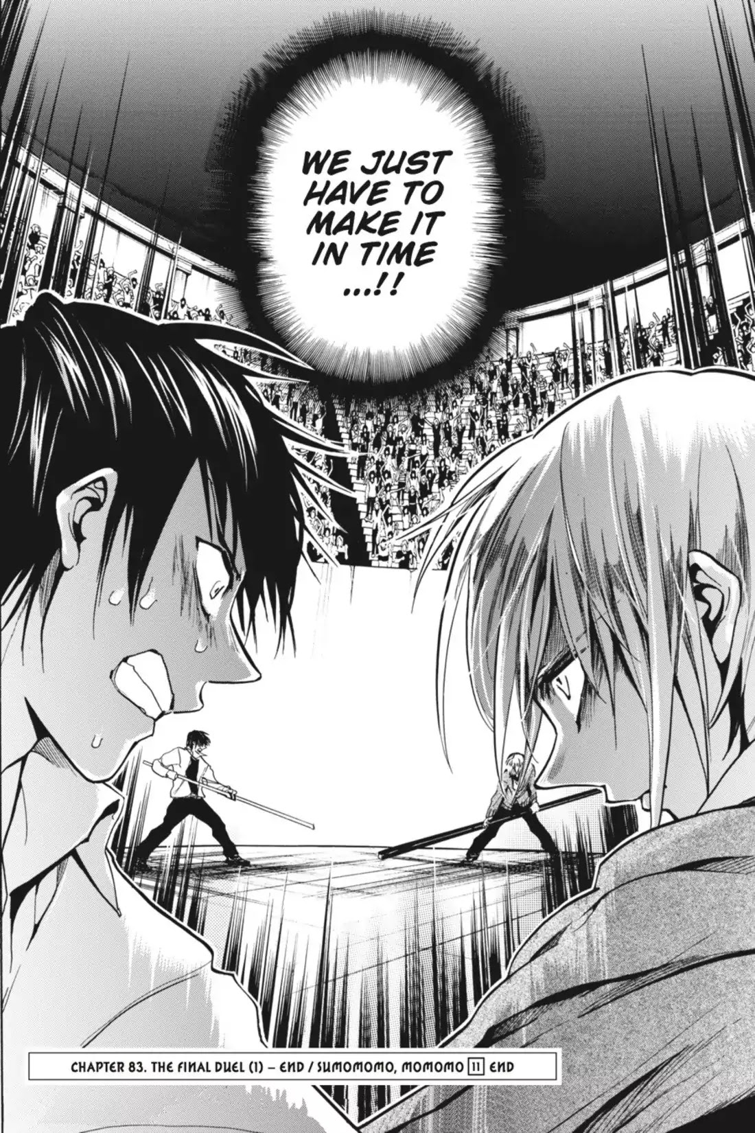 Sumomomo Momomo Chapter 83 page 23 - Chapter 83: The Final Duel (1)