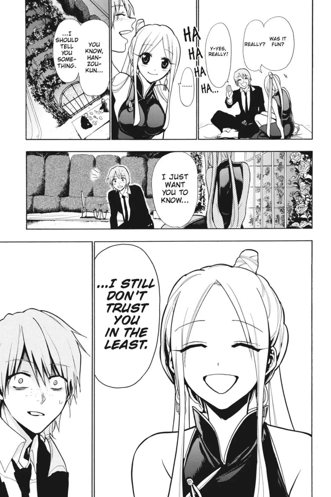Sumomomo Momomo Chapter 87 page 23 - Chapter 87: Pretend Trust