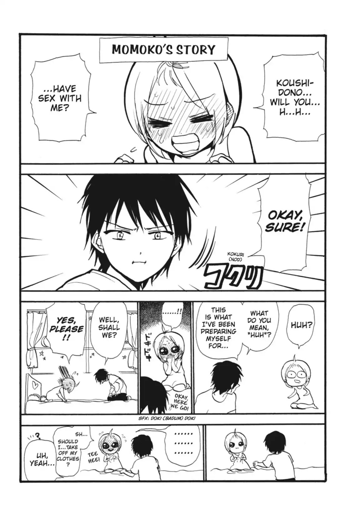 Sumomomo Momomo Chapter 92 page 35 - Vol.12 Final Chapter: Please Give Me Your Daughter's Hand [END]