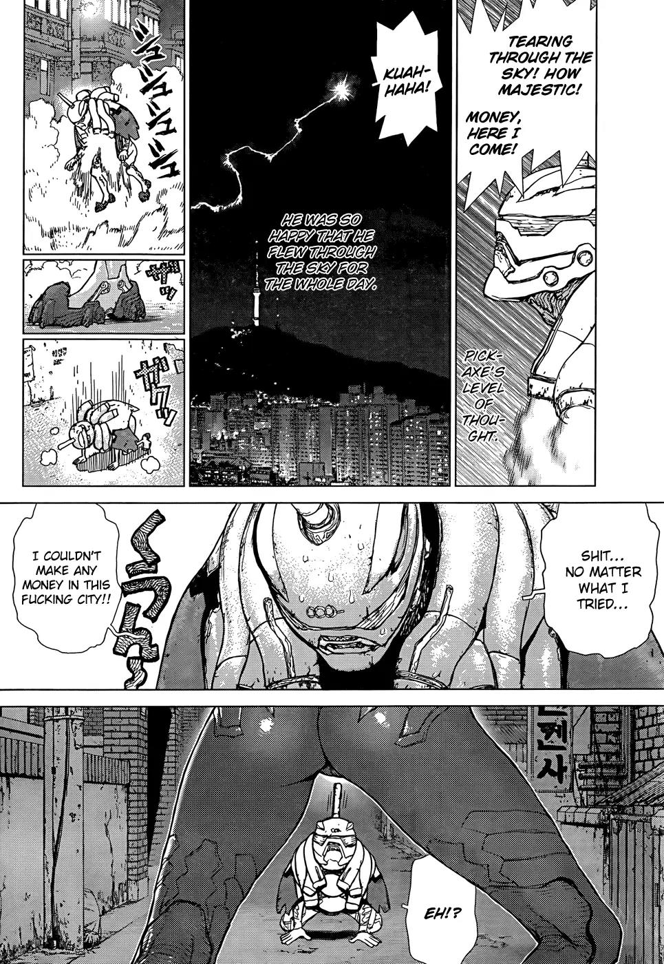 Sun Ken Rock Gaiden - Dango Knight Chapter 1 page 11 - Chapter 1: Calamity #1 - Begins