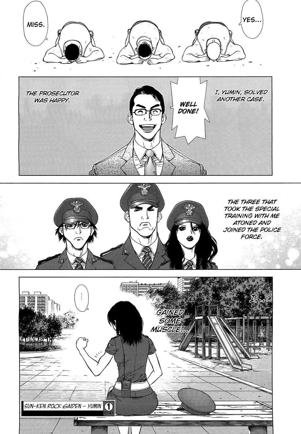 Sun Ken Rock Gaiden - Yumin Chapter 1 page 28 - Chapter 1: Infiltrating Chopuku!