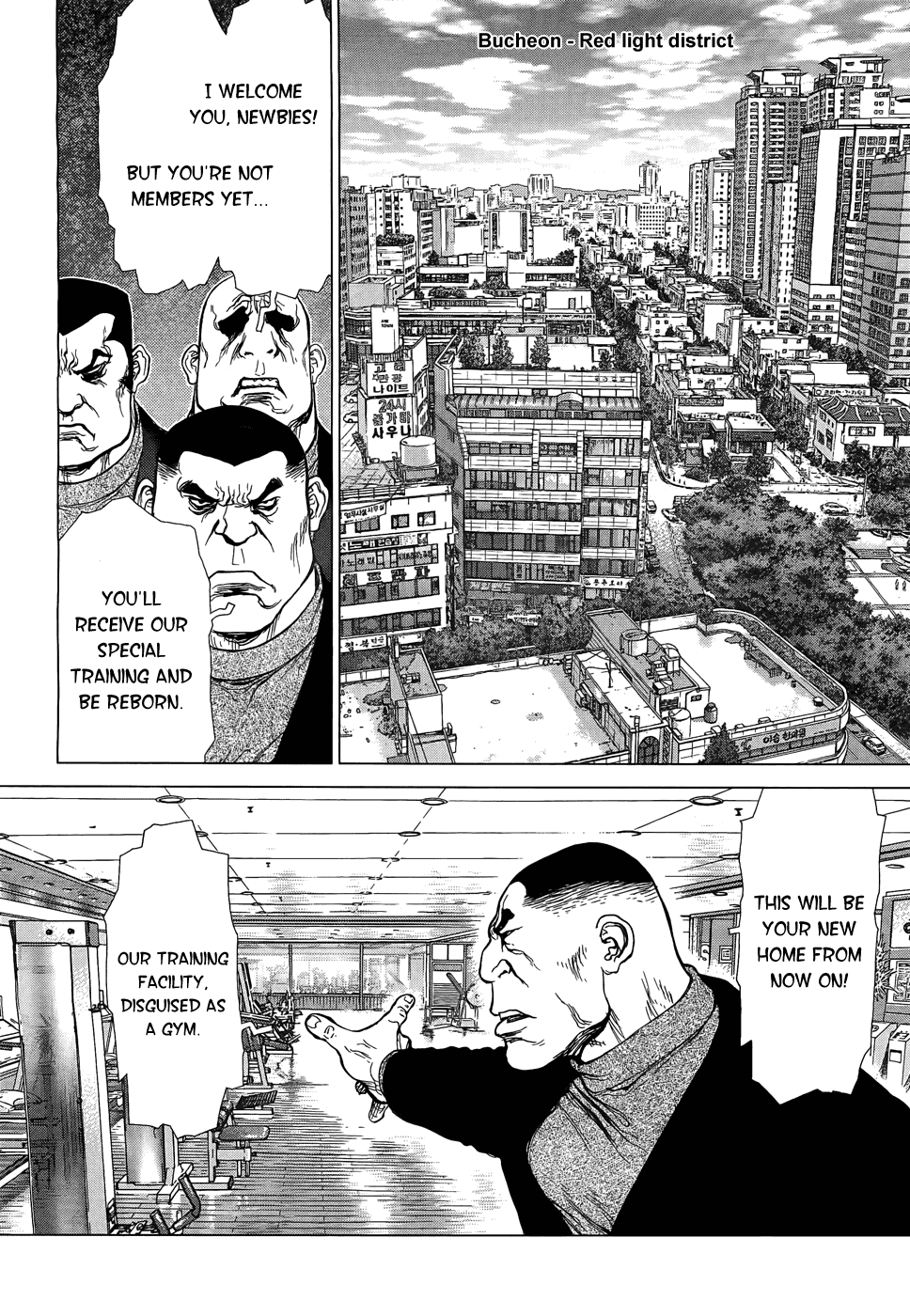 Sun Ken Rock Gaiden - Yumin Chapter 1 page 6 - Chapter 1: Infiltrating Chopuku!
