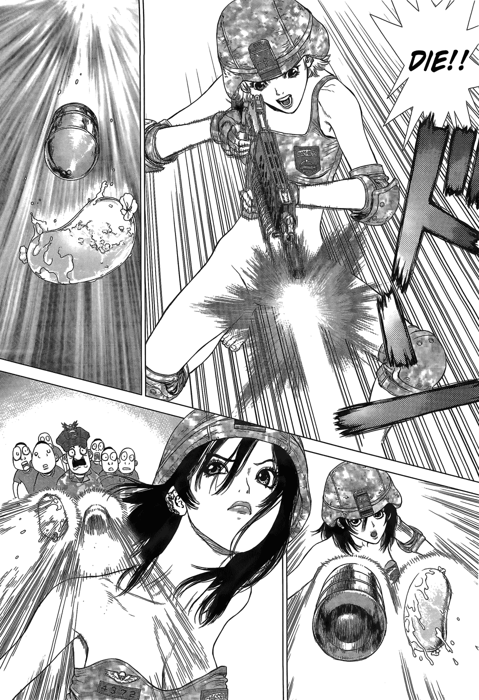 Sun Ken Rock Gaiden - Yumin Chapter 3 page 23 - Chapter 3: Military Infiltration [END]