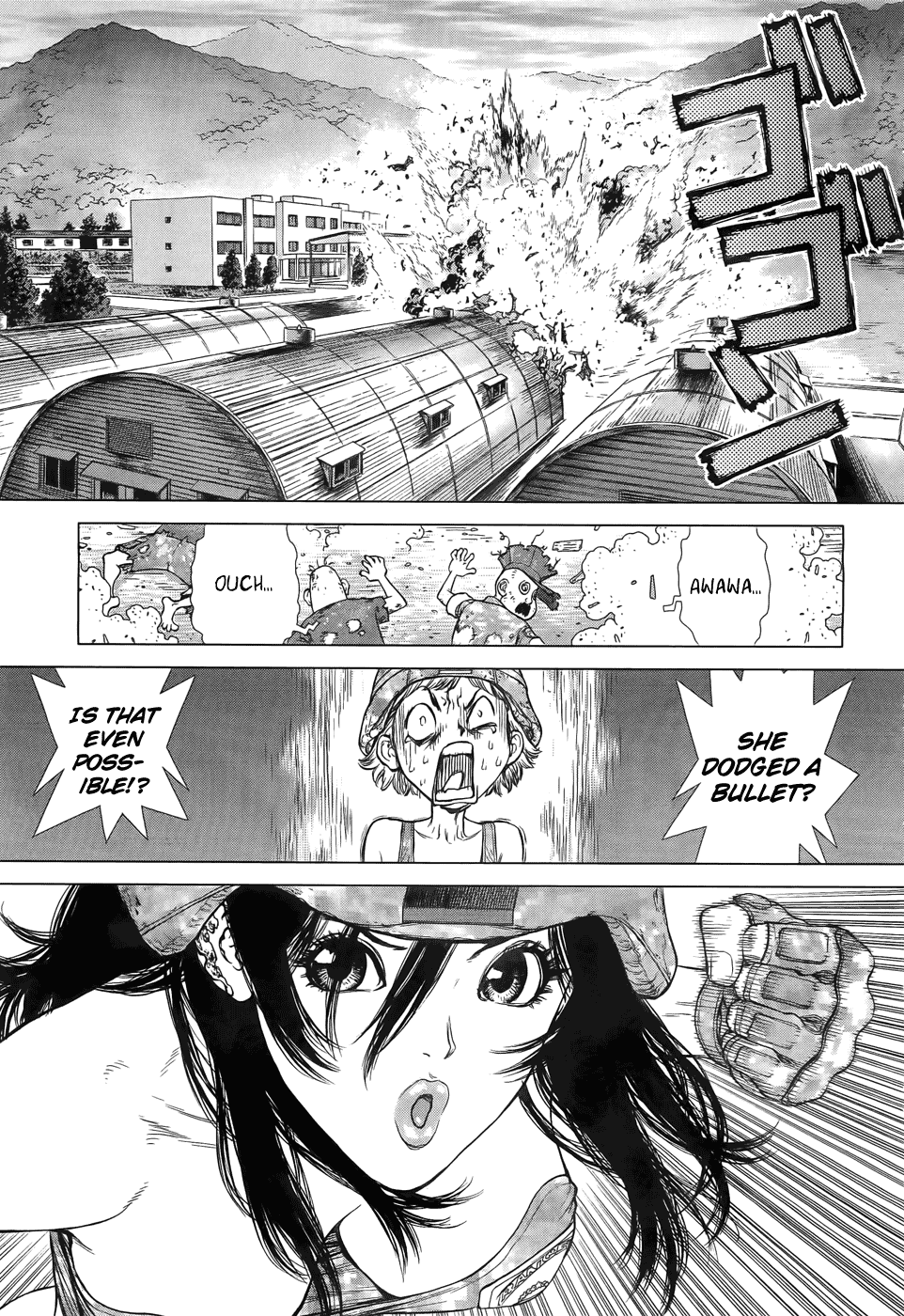 Sun Ken Rock Gaiden - Yumin Chapter 3 page 24 - Chapter 3: Military Infiltration [END]