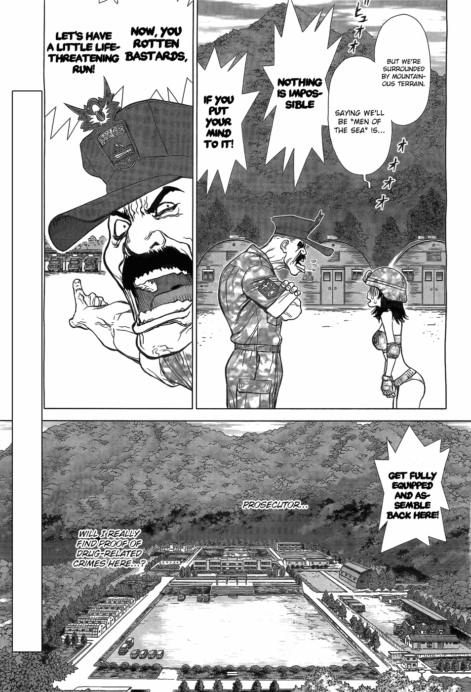 Sun Ken Rock Gaiden - Yumin Chapter 3 page 5 - Chapter 3: Military Infiltration [END]