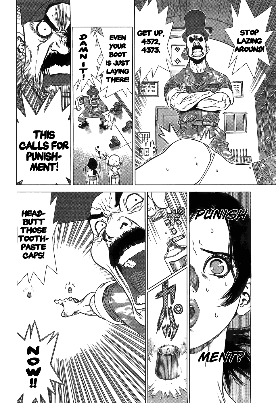 Sun Ken Rock Gaiden - Yumin Chapter 3 page 8 - Chapter 3: Military Infiltration [END]