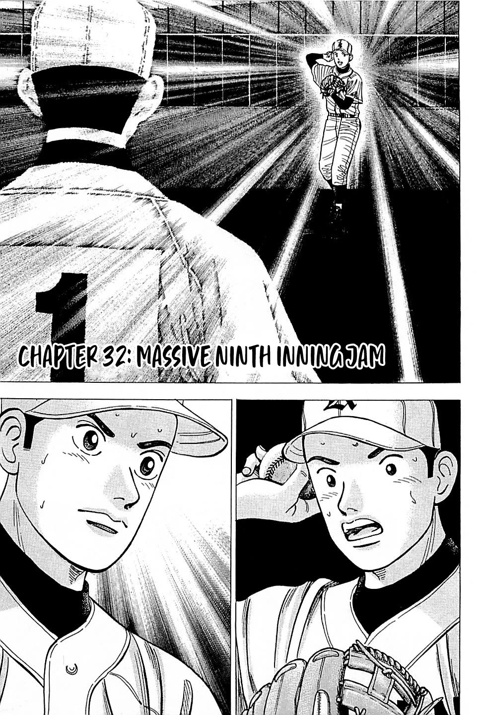 Suna no Eikan Chapter 32 page 1 - Chapter 32: Massive Ninth Inning Jam
