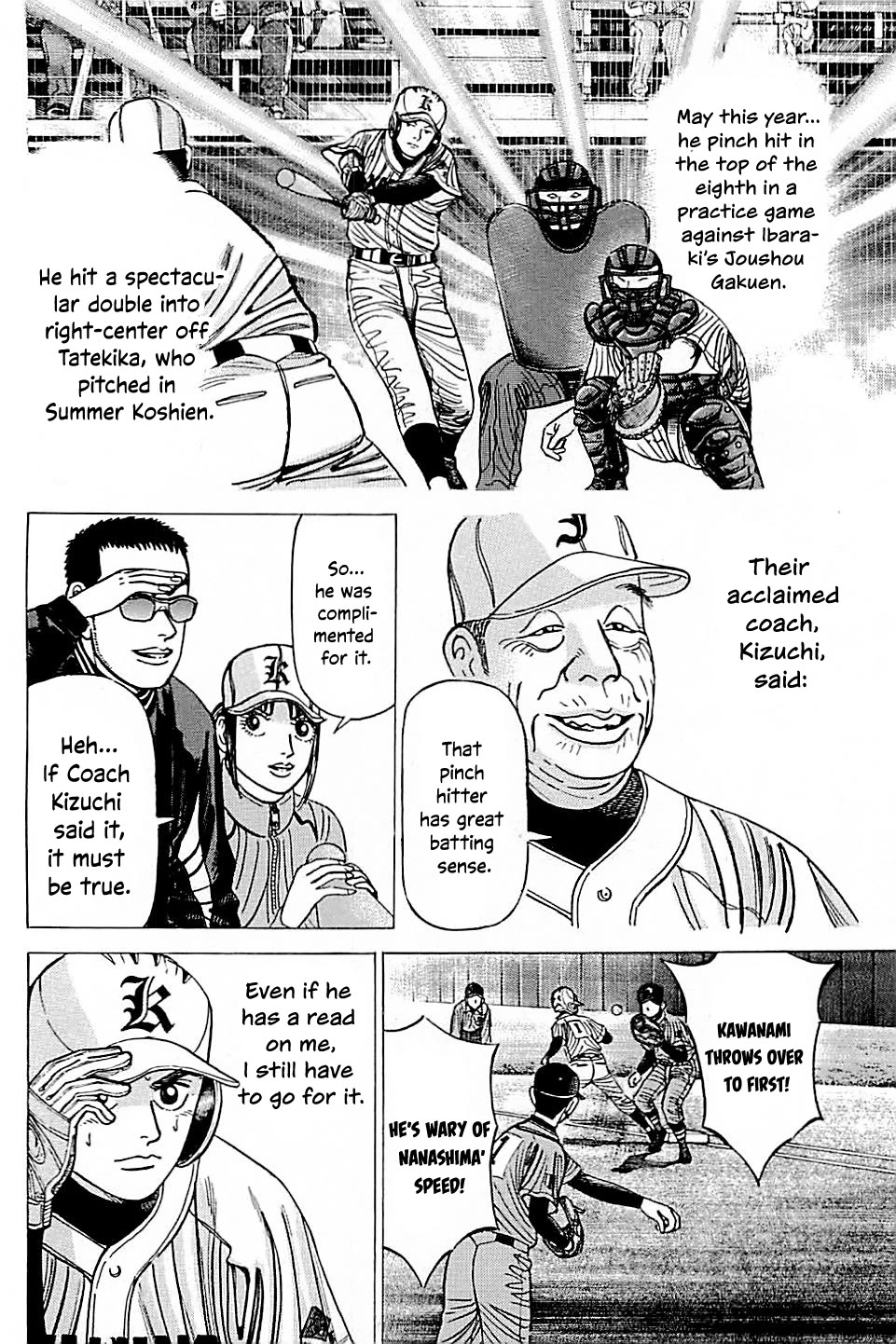 Suna no Eikan Chapter 51 page 10 - Chapter 51: Ninth Inning Offence and Defense