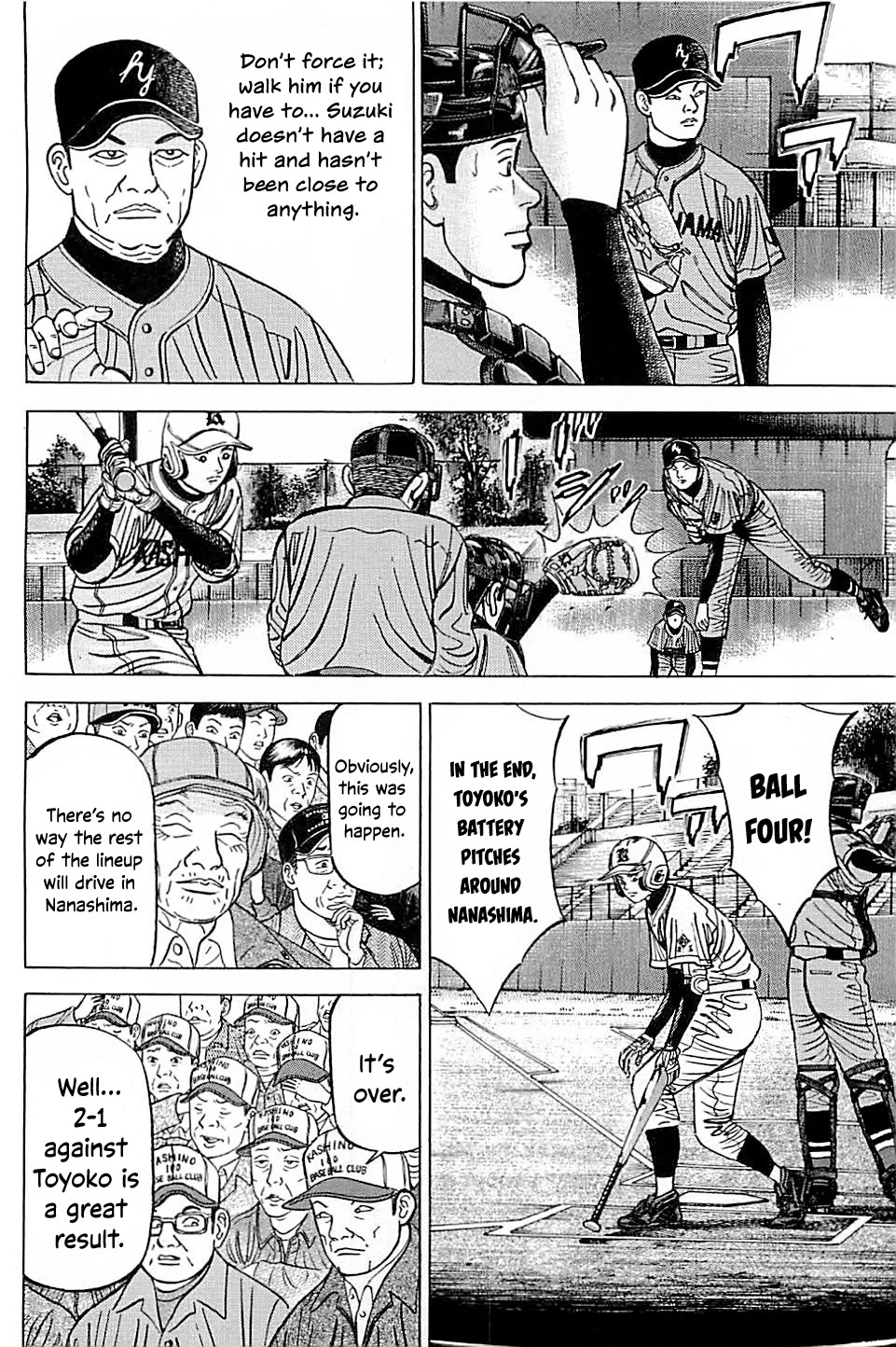 Suna no Eikan Chapter 51 page 8 - Chapter 51: Ninth Inning Offence and Defense
