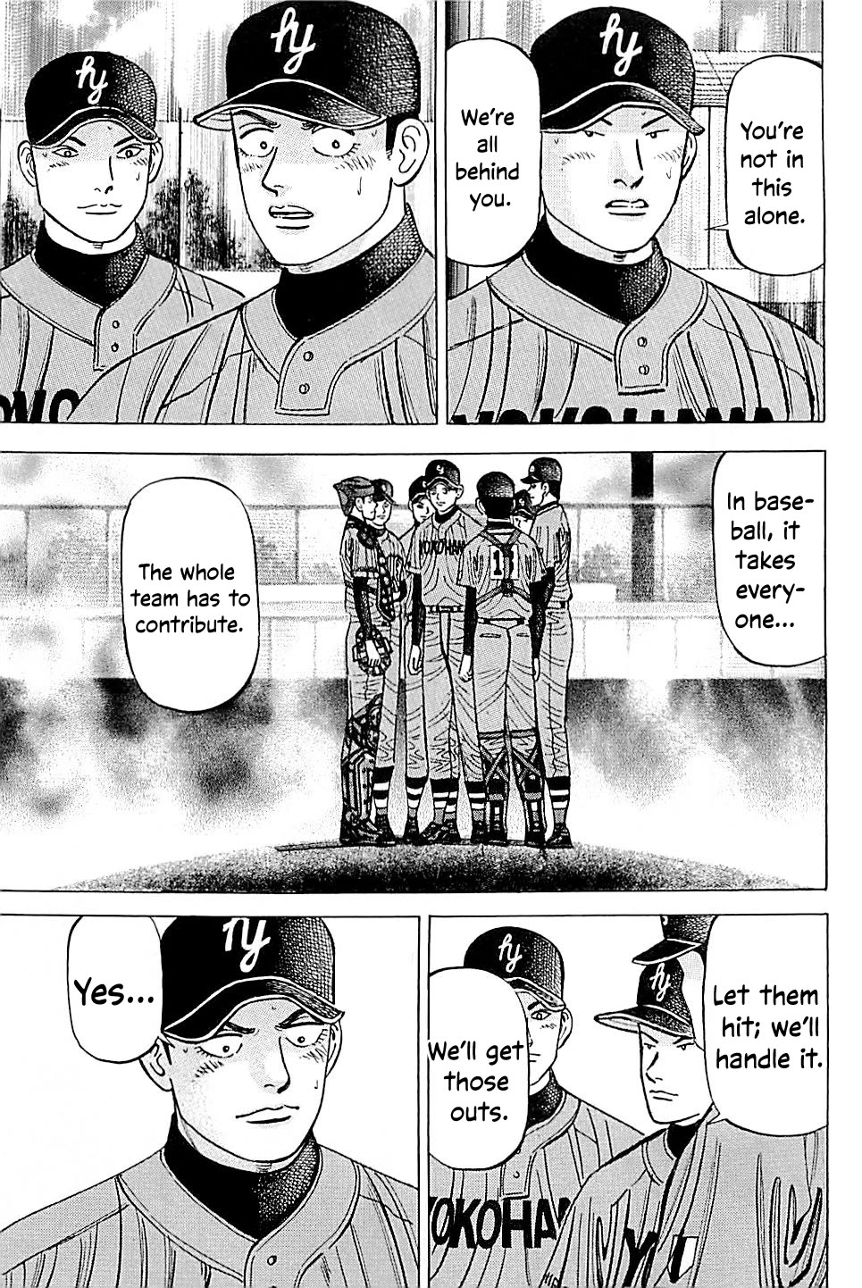 Suna no Eikan Chapter 56 page 13 - Chapter 56: Bottom Of The 13th- One Run Behind