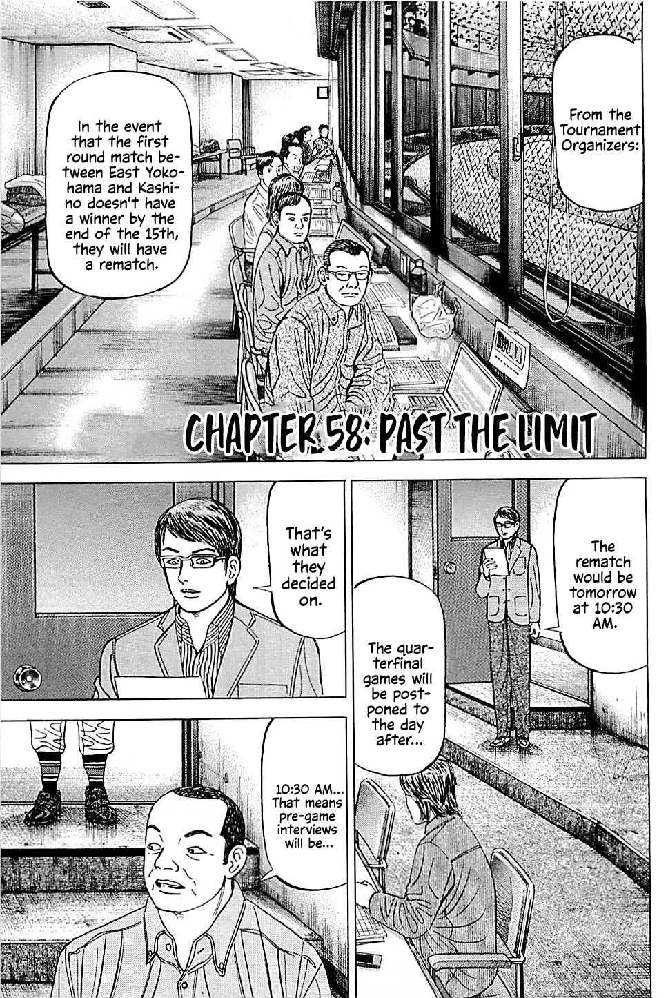 Suna no Eikan Chapter 58 page 1 - Chapter 58: Past The Limit