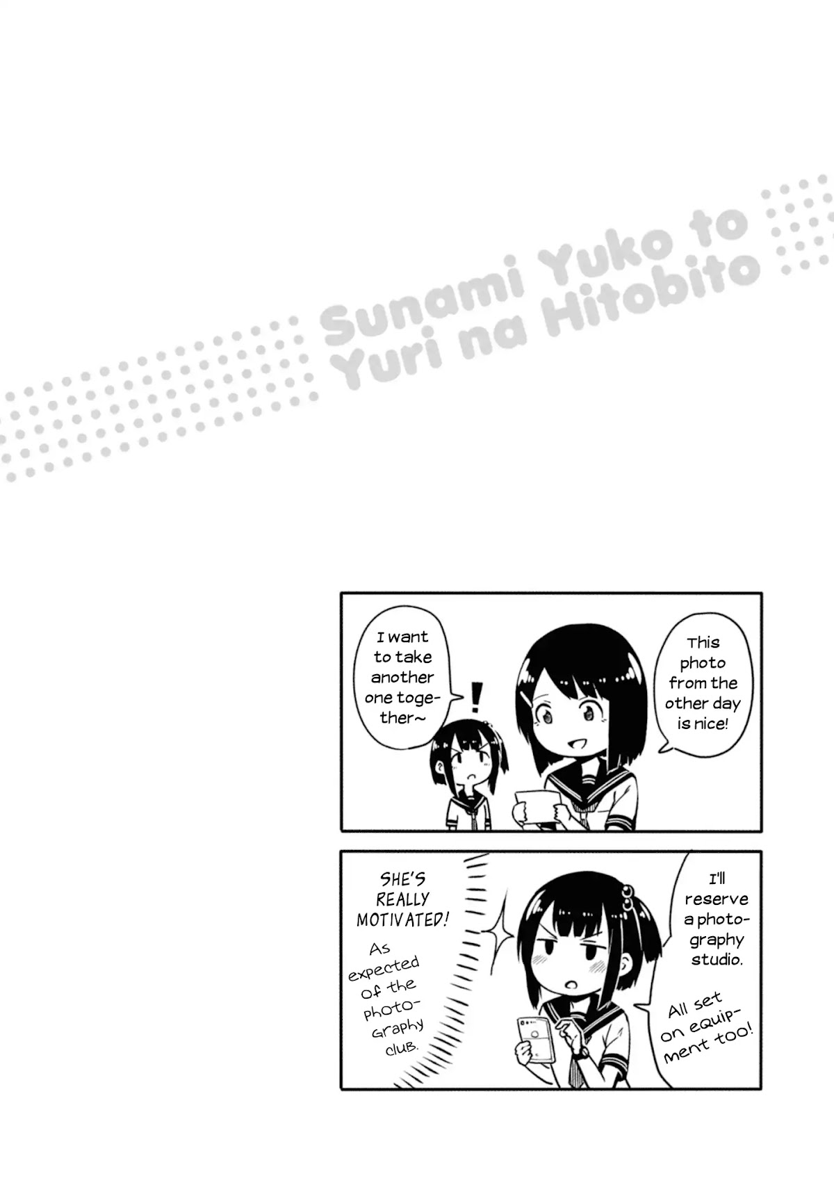 Sunami Yuuko And The Yuri People Chapter 10 page 6 - Chapter 10: The Records of Yuri People