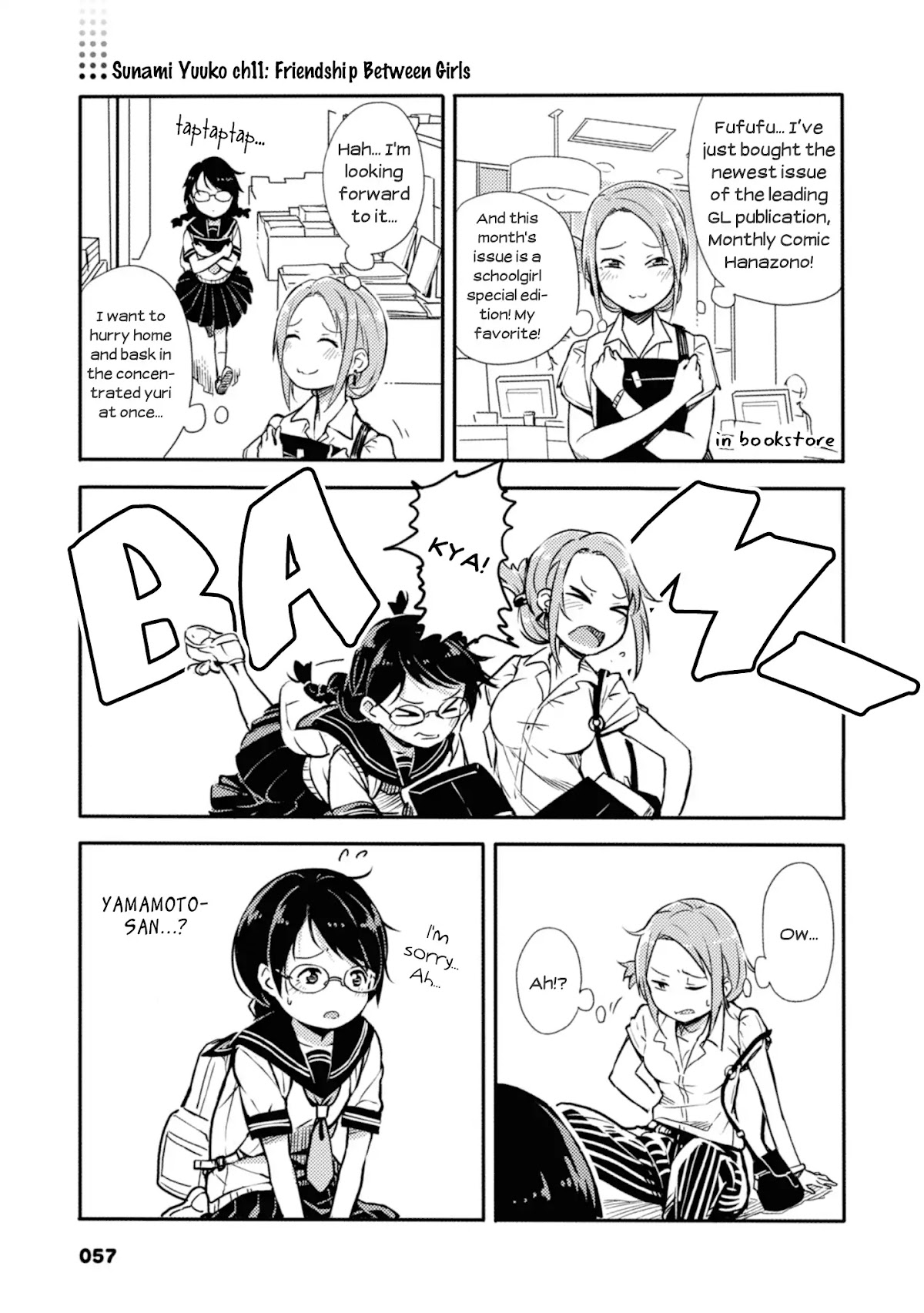 Sunami Yuuko And The Yuri People Chapter 11 page 1 - Chapter 11: Friendship Between Girls